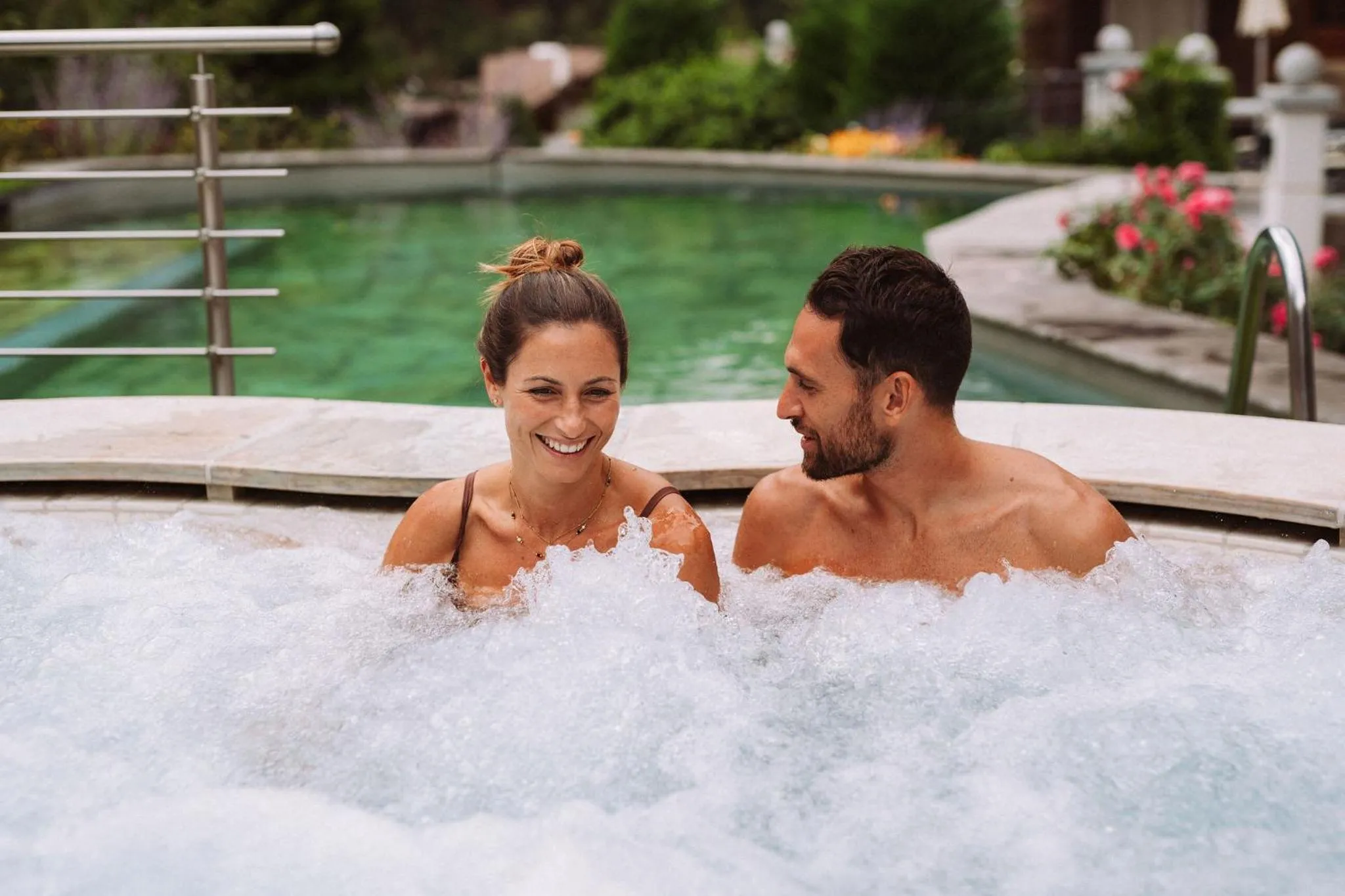 Open Air Bath in Kristiania Pure Nature Hotel & Spa