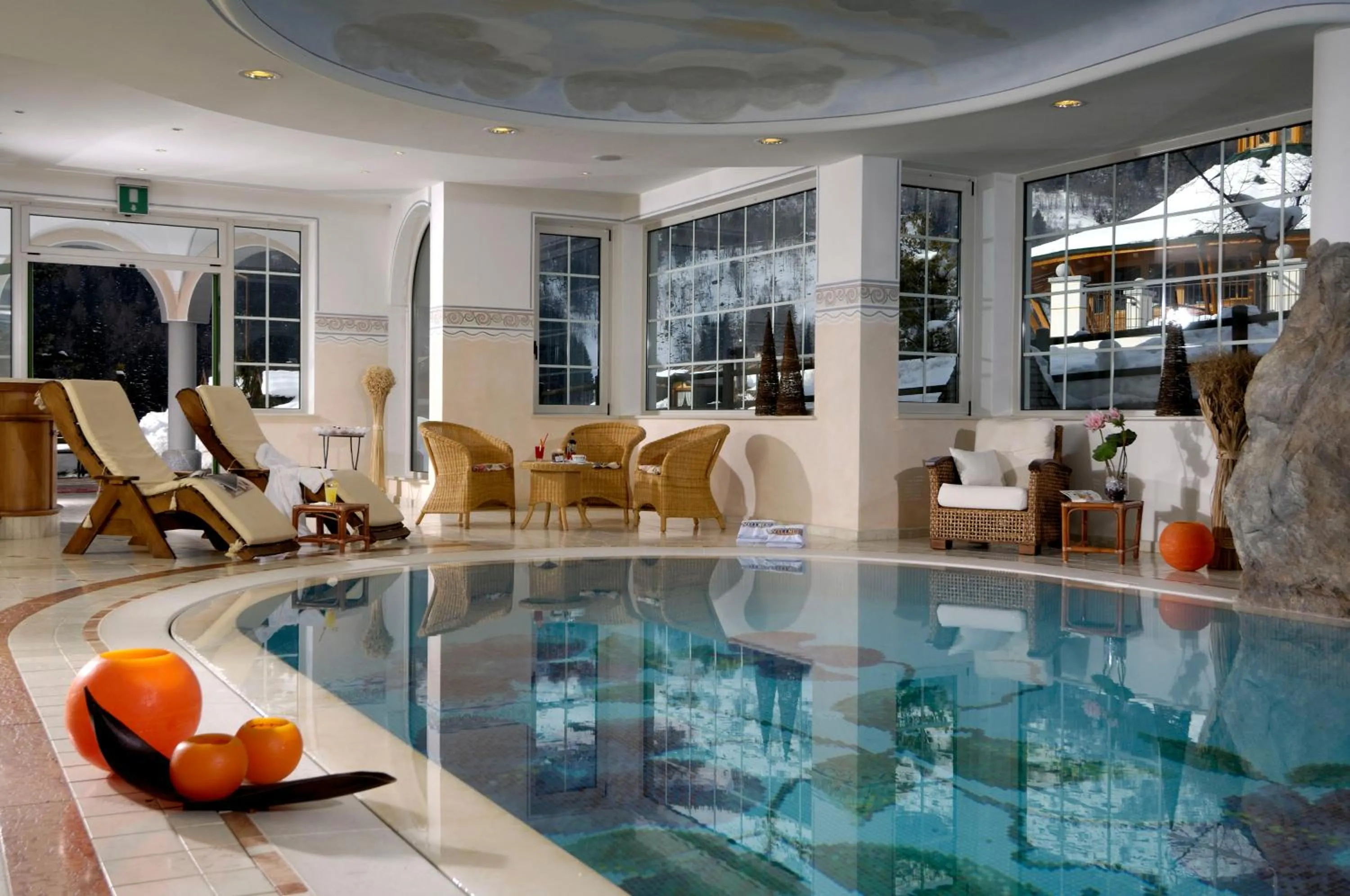 Swimming pool in Kristiania Pure Nature Hotel & Spa