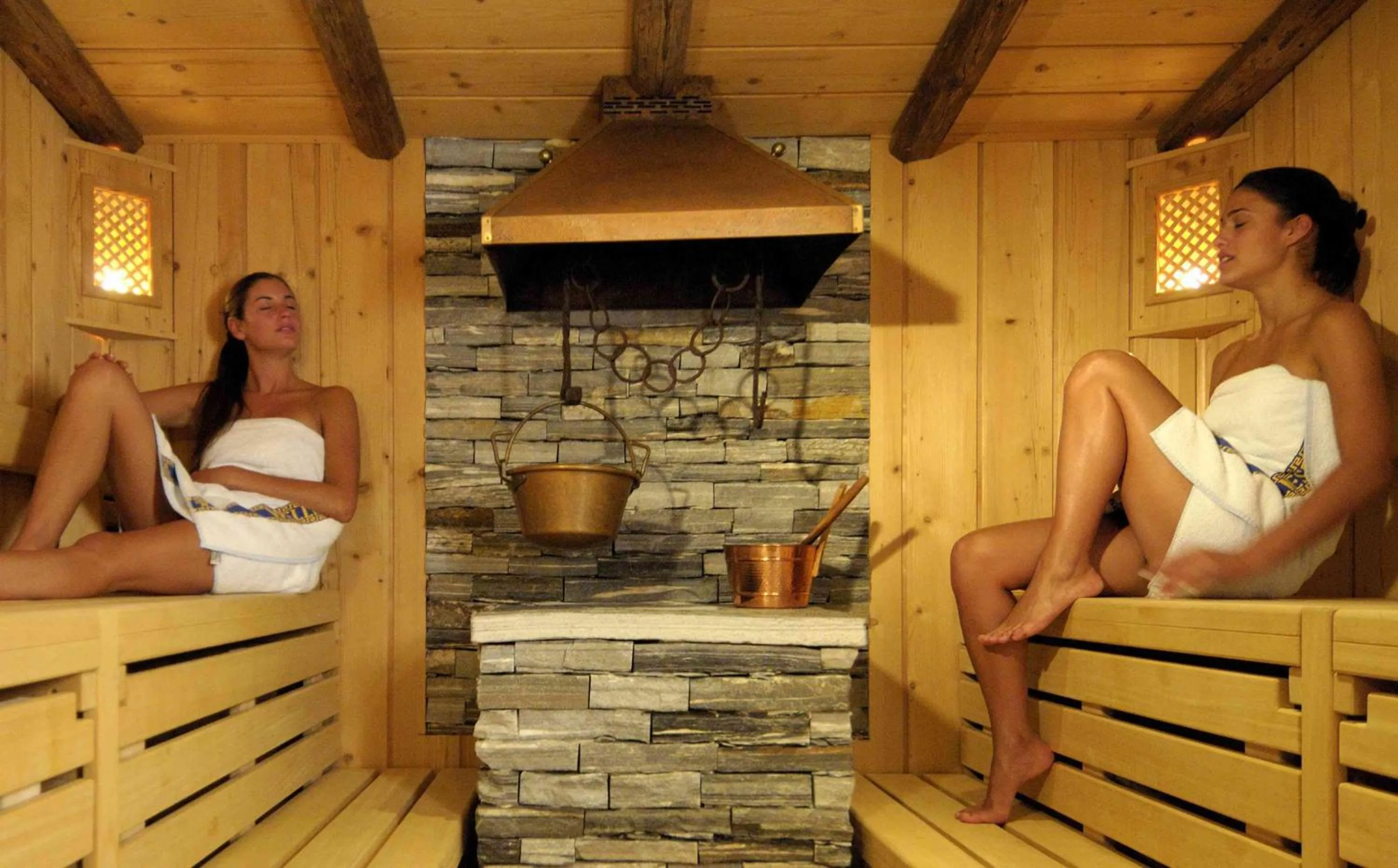 Sauna in Kristiania Pure Nature Hotel & Spa