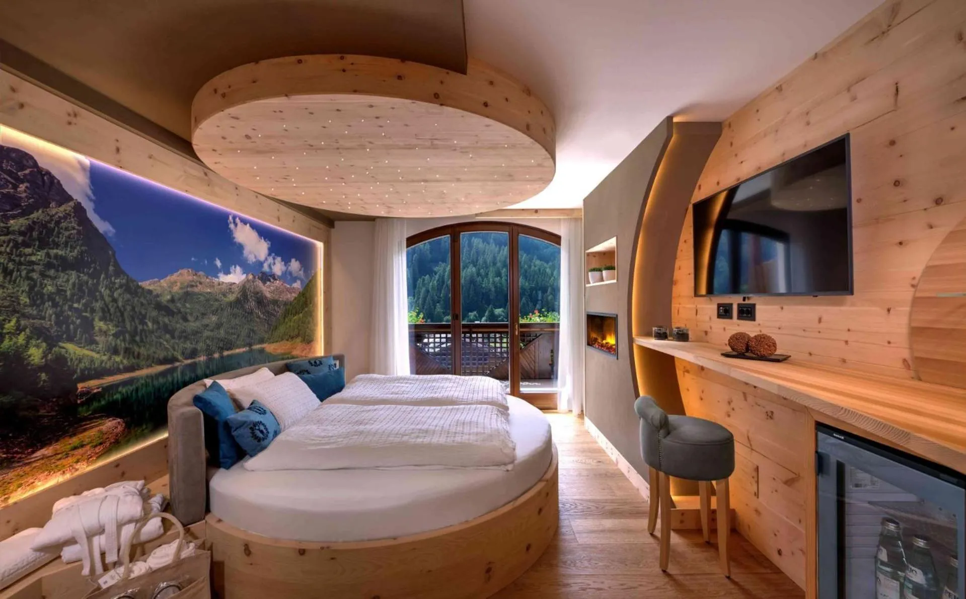 Bedroom, Bed in Kristiania Pure Nature Hotel & Spa