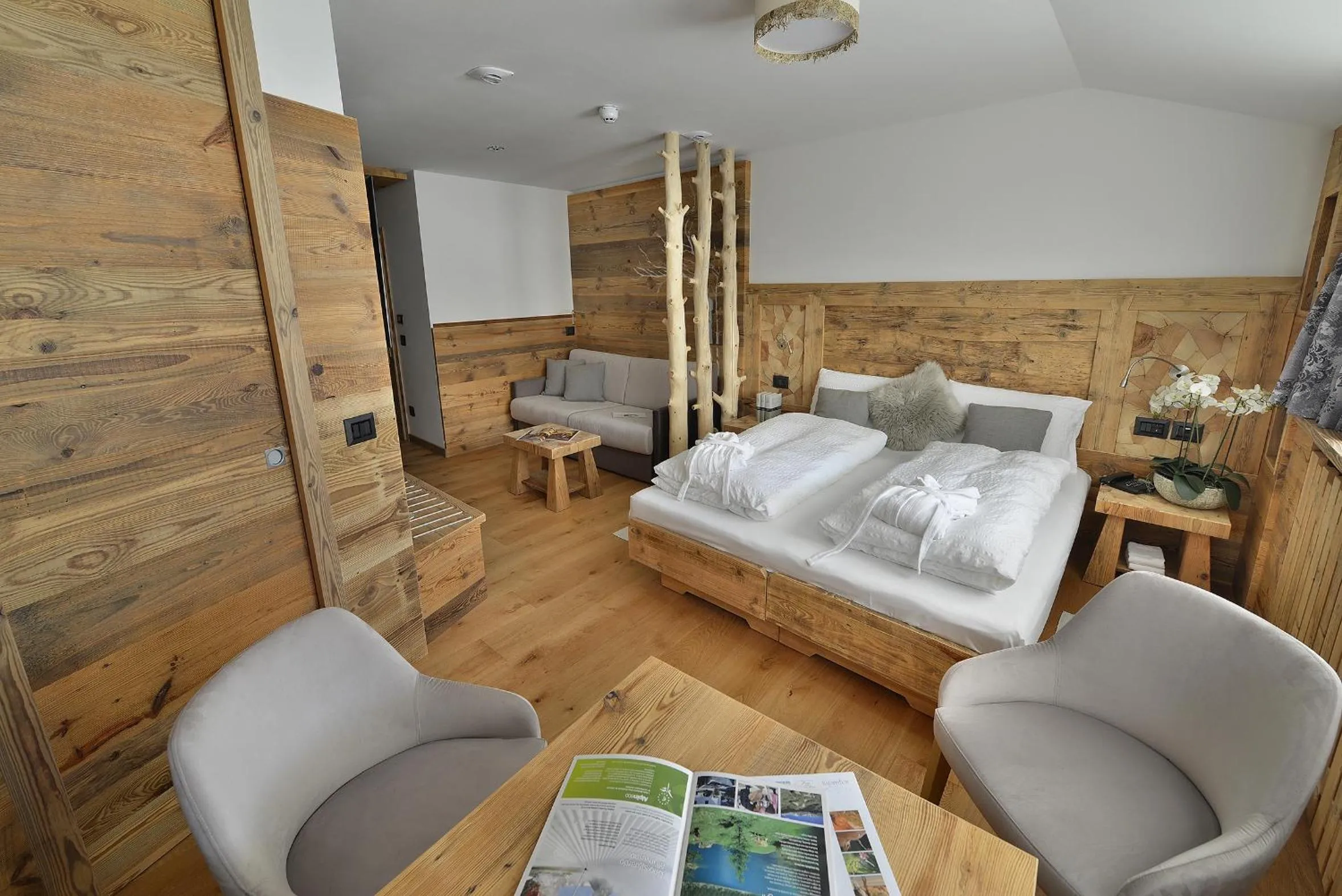 Photo of the whole room, Bed in Kristiania Pure Nature Hotel & Spa