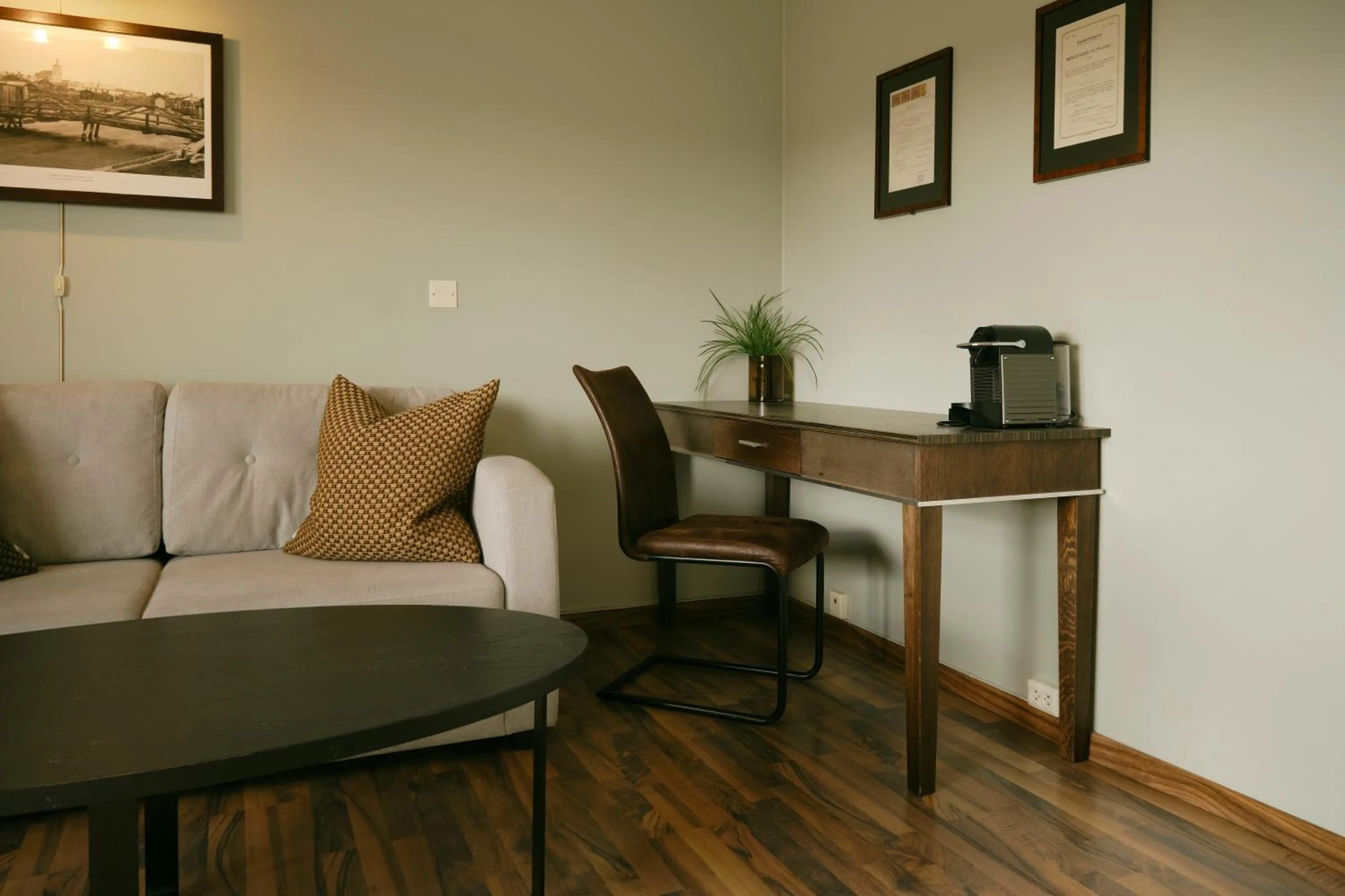 Living room in Bergstadens Hotel & Spa