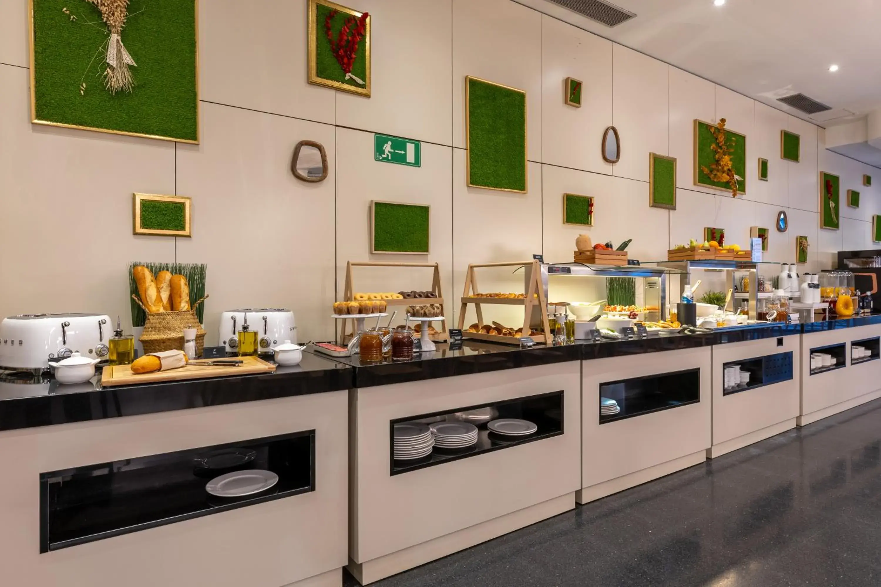 Buffet breakfast in Casa Lit Barcelona Buffet breakfast in Casa Lit Barcelona