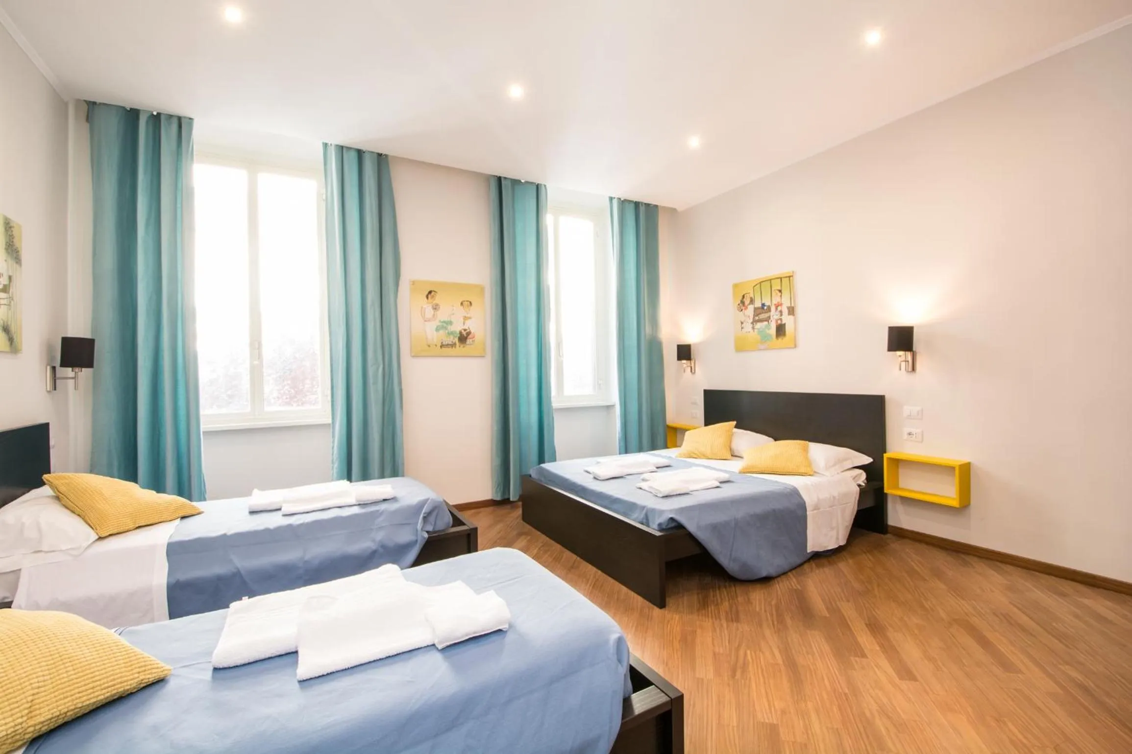 Bedroom, Bed in Seven Rooms Vatican