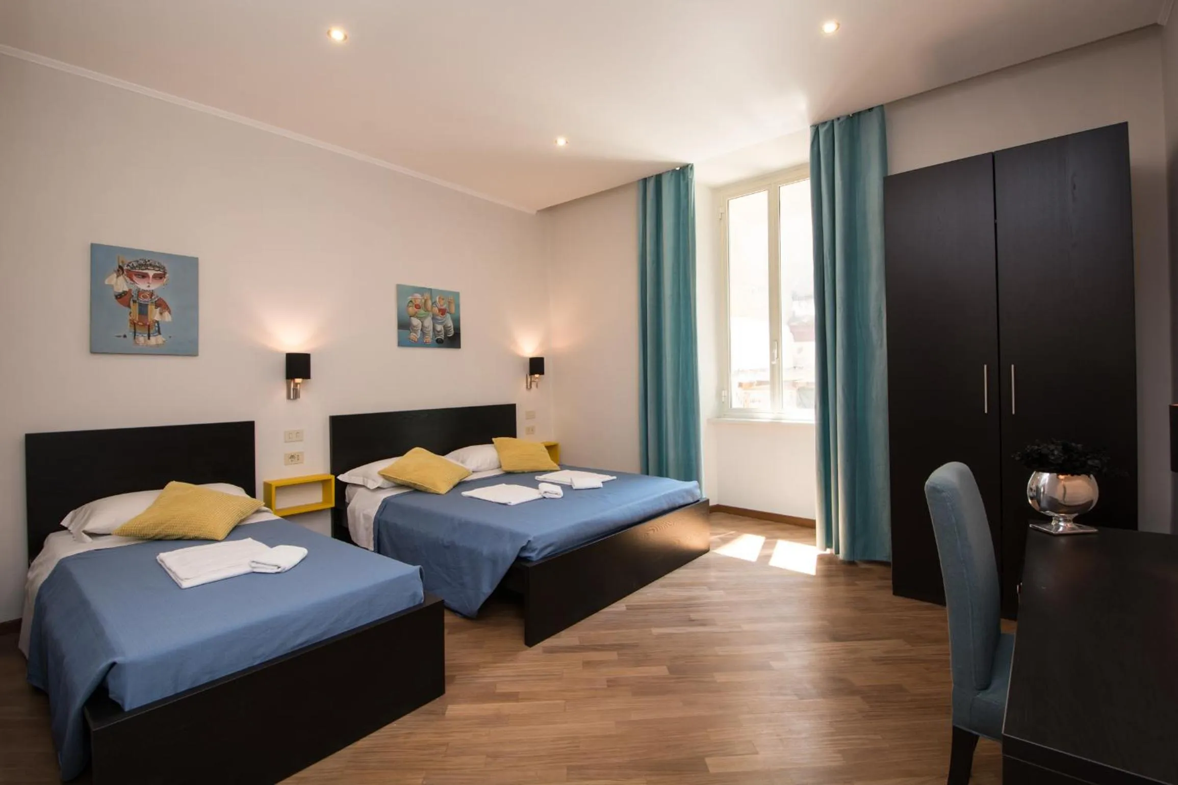 Bedroom, Bed in Seven Rooms Vatican