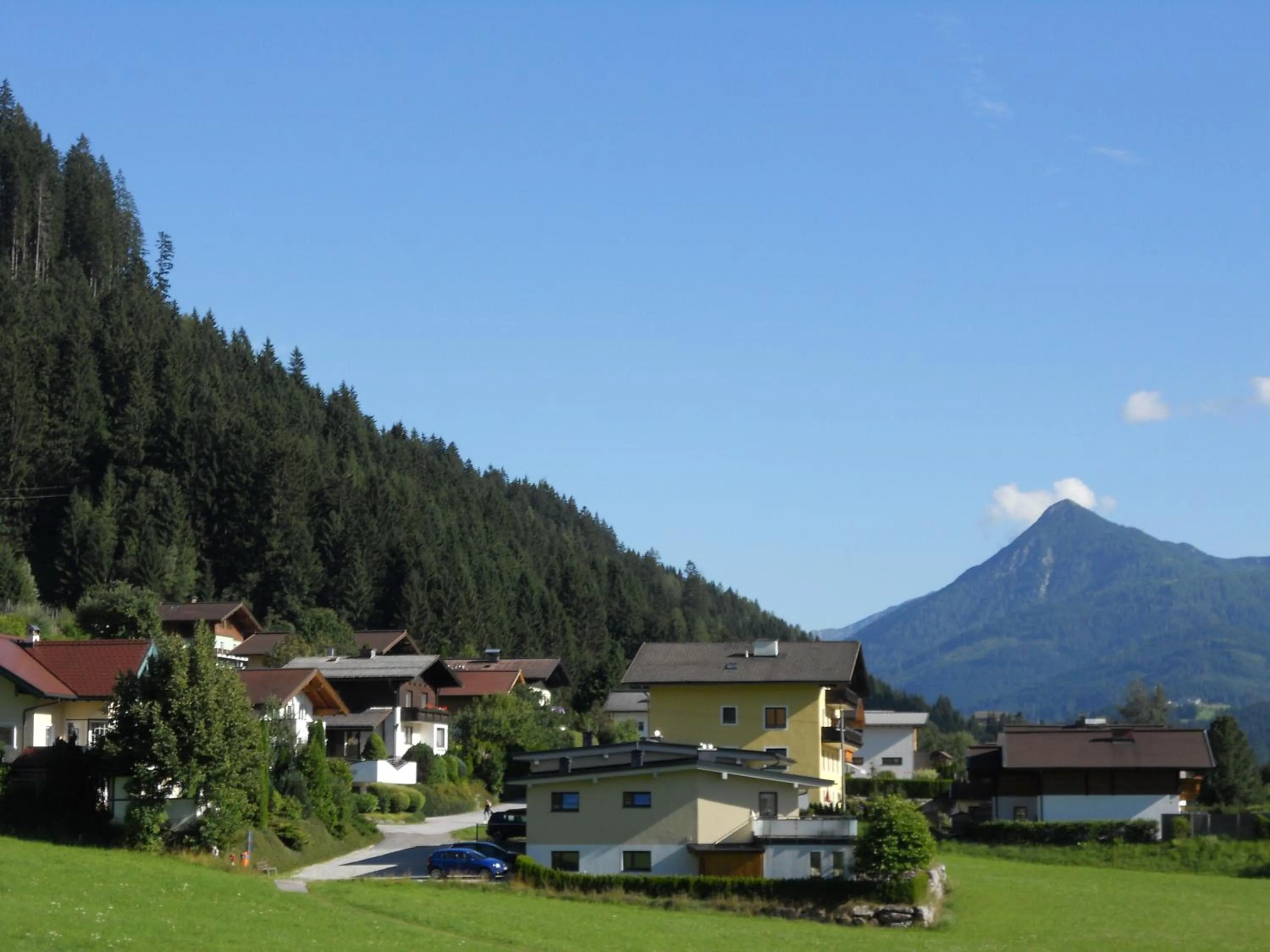 Mountain view in Appartement Gschwandtner