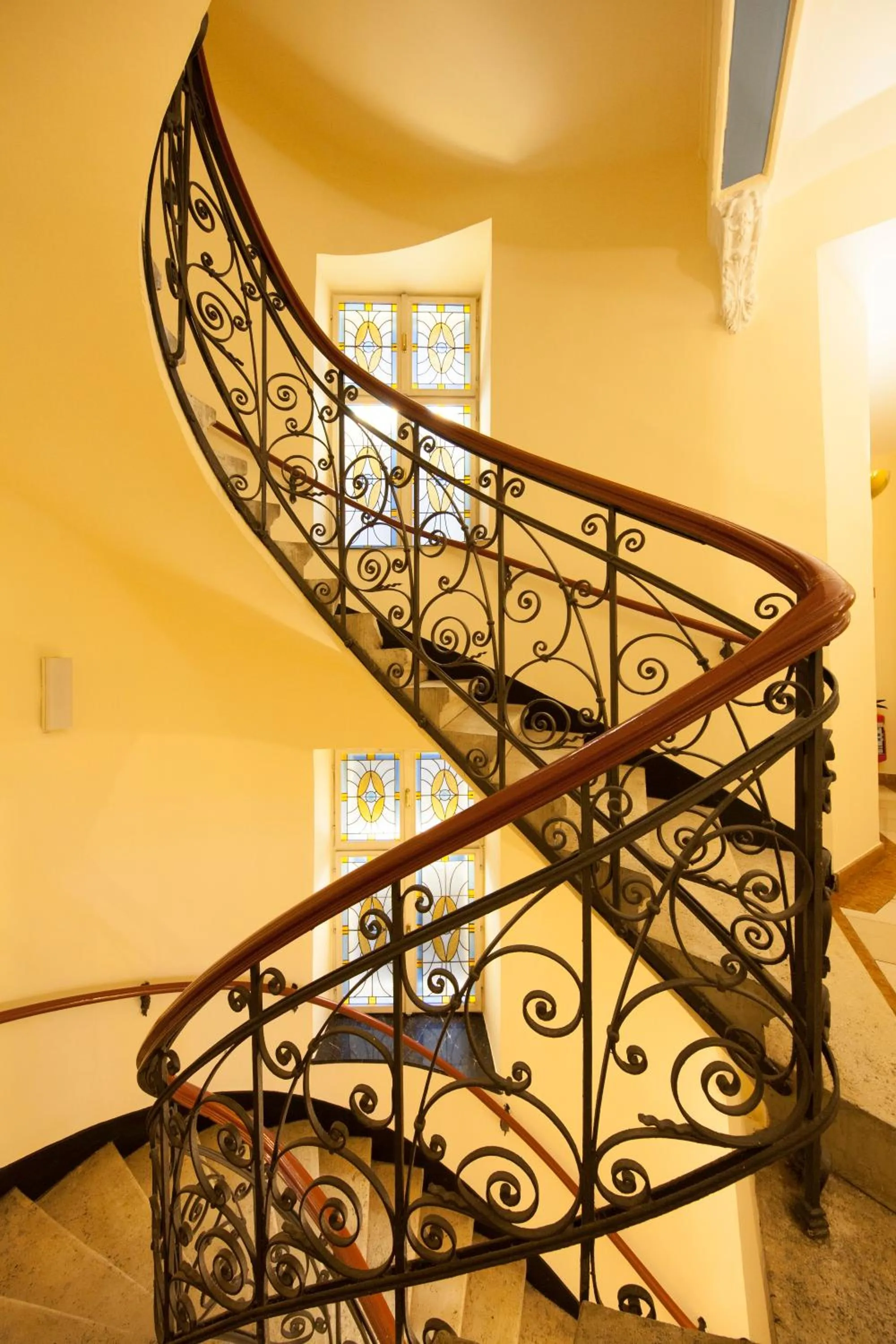 Decorative detail in Mondial Appartement Hotel