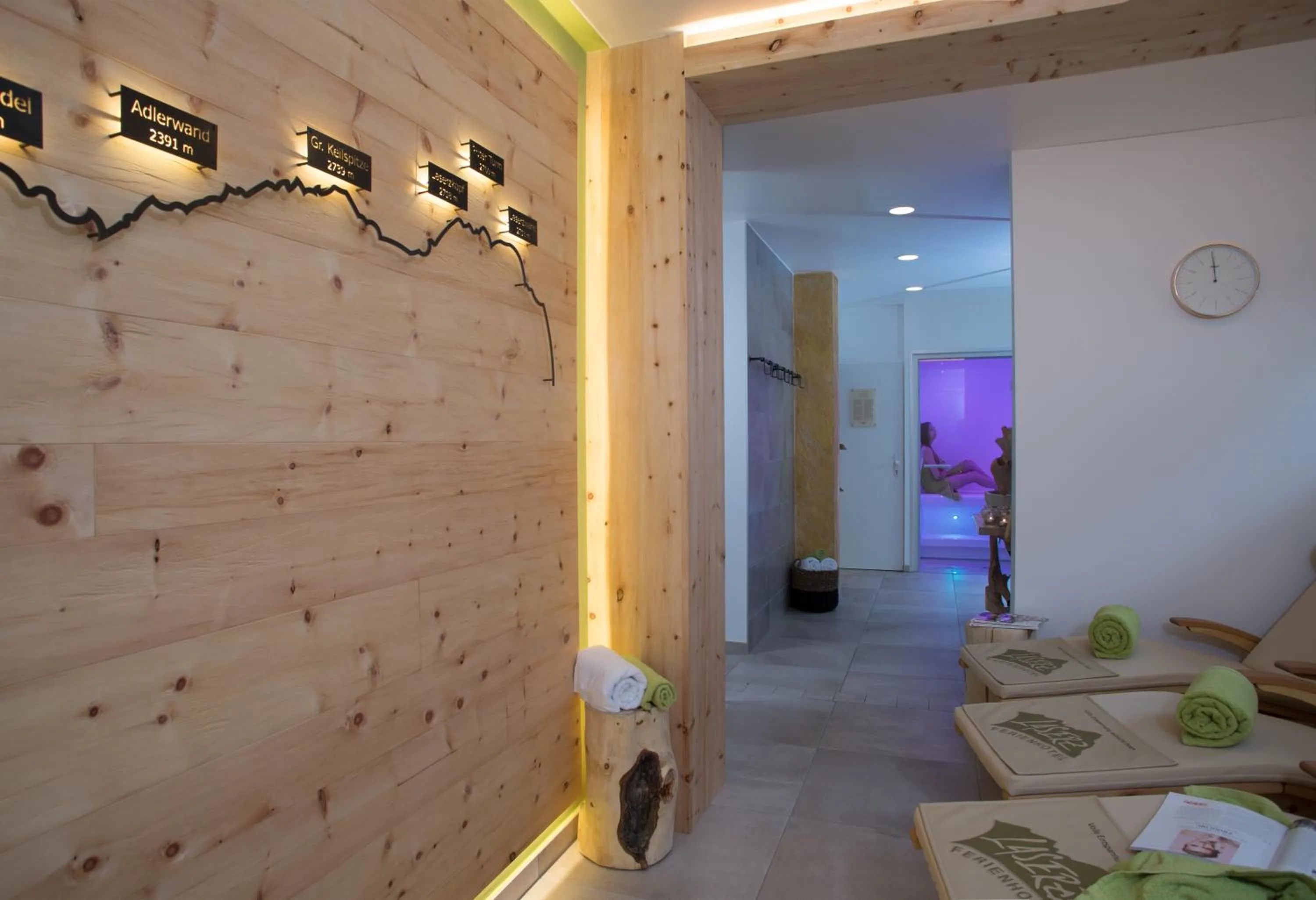 Sauna in Hotel Laserz