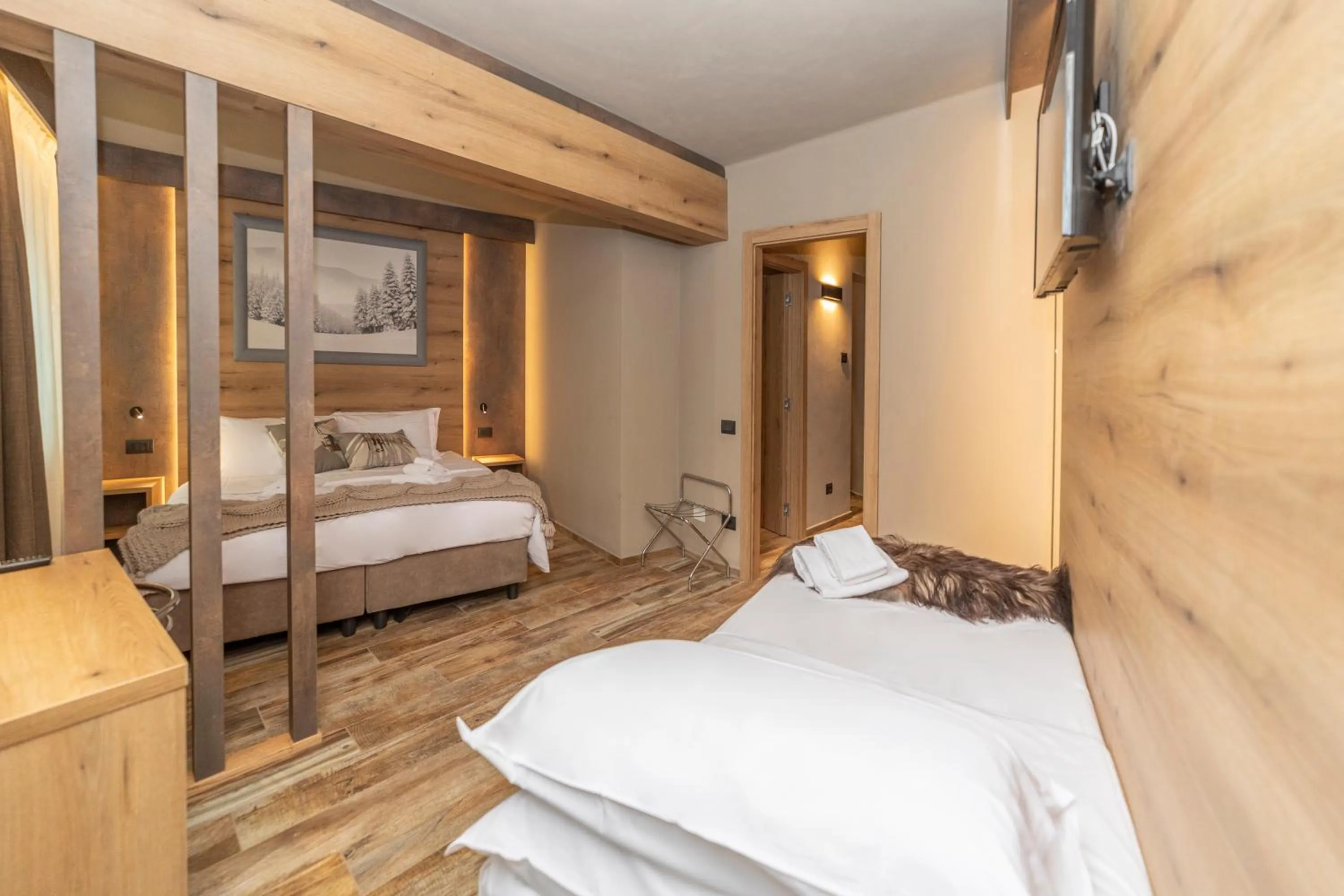 Bedroom, Bed in Hotel la Torre