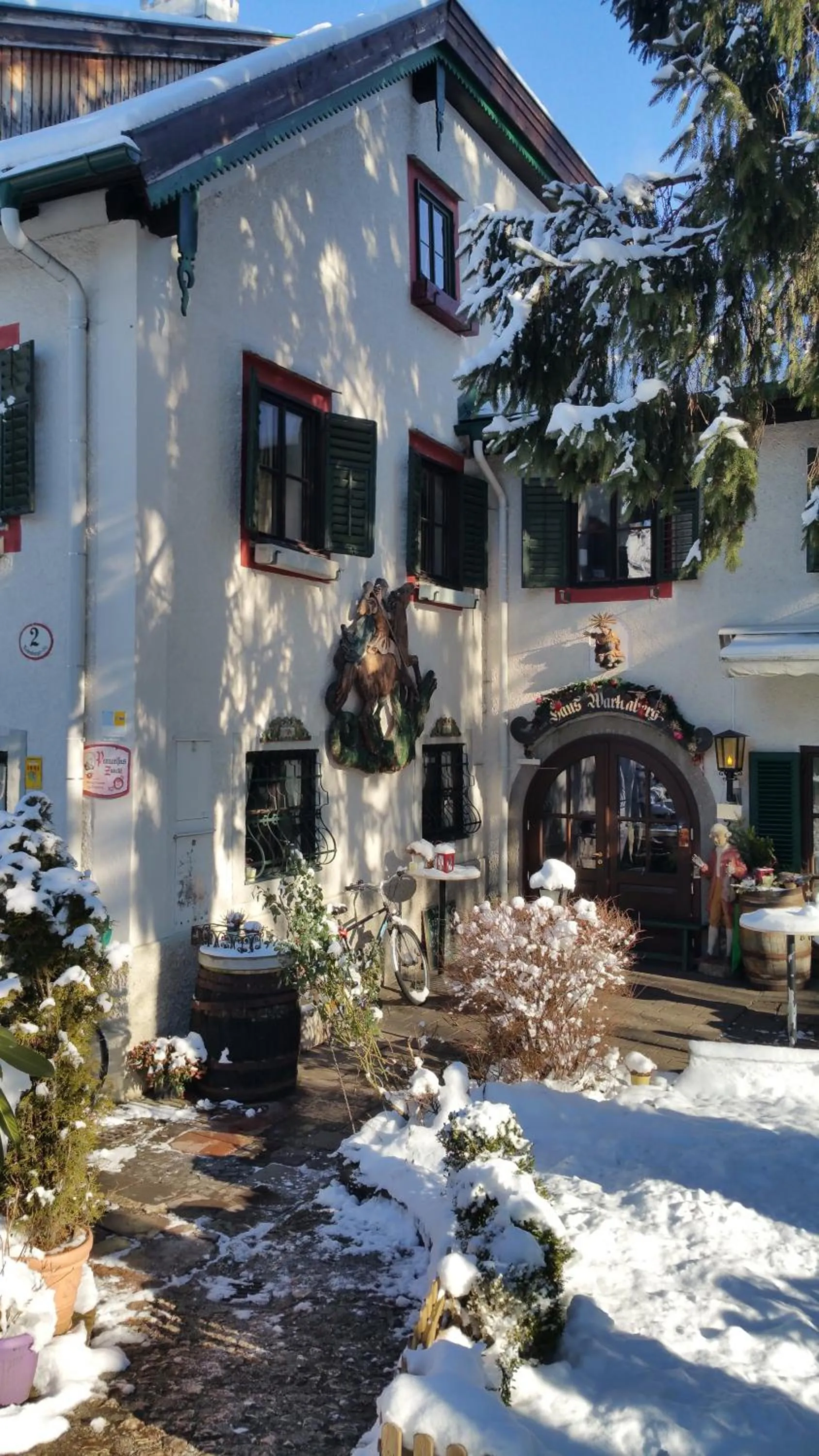 Facade/entrance in Haus Wartenberg