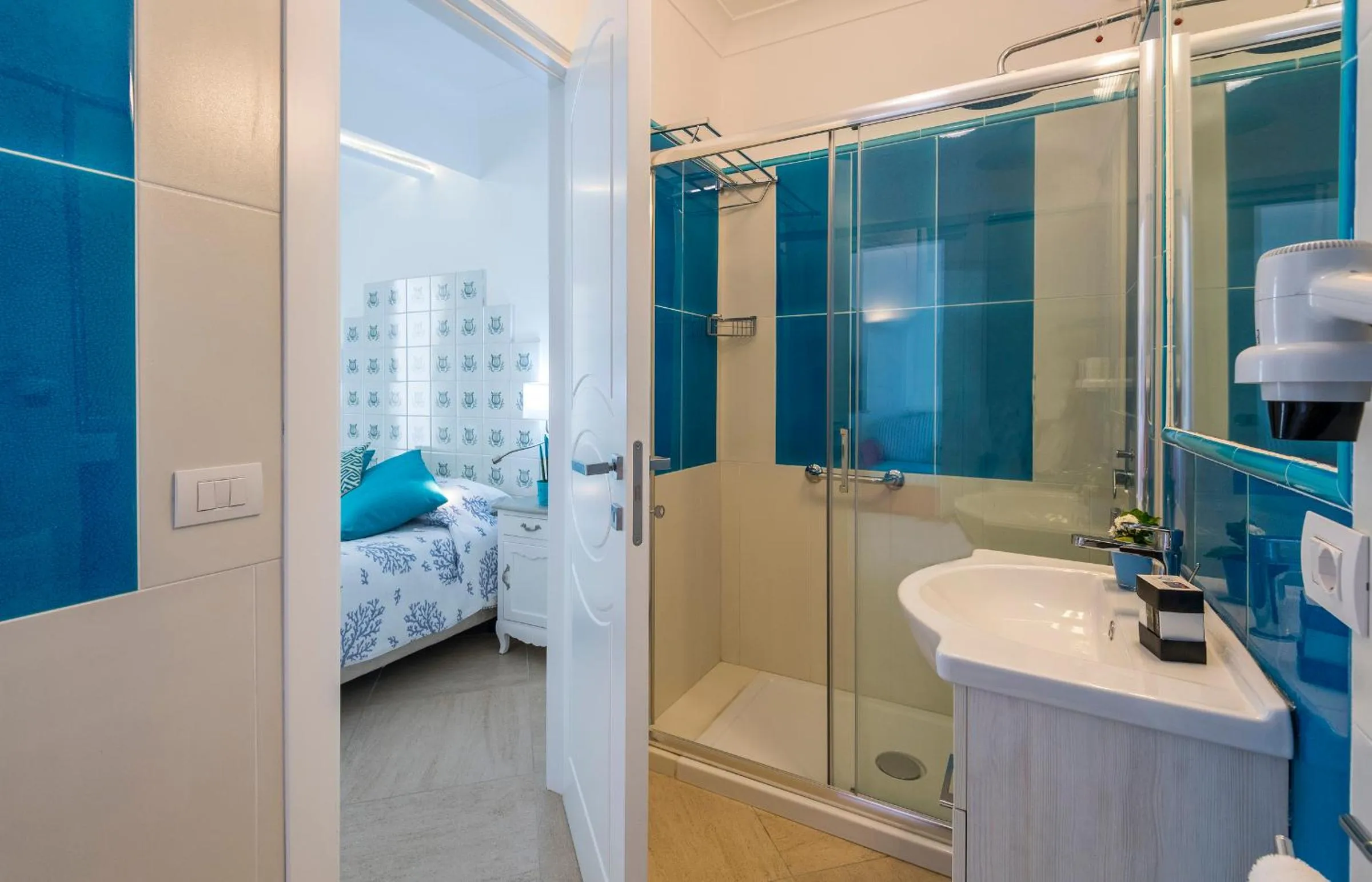 Bed in Villa Patrizi