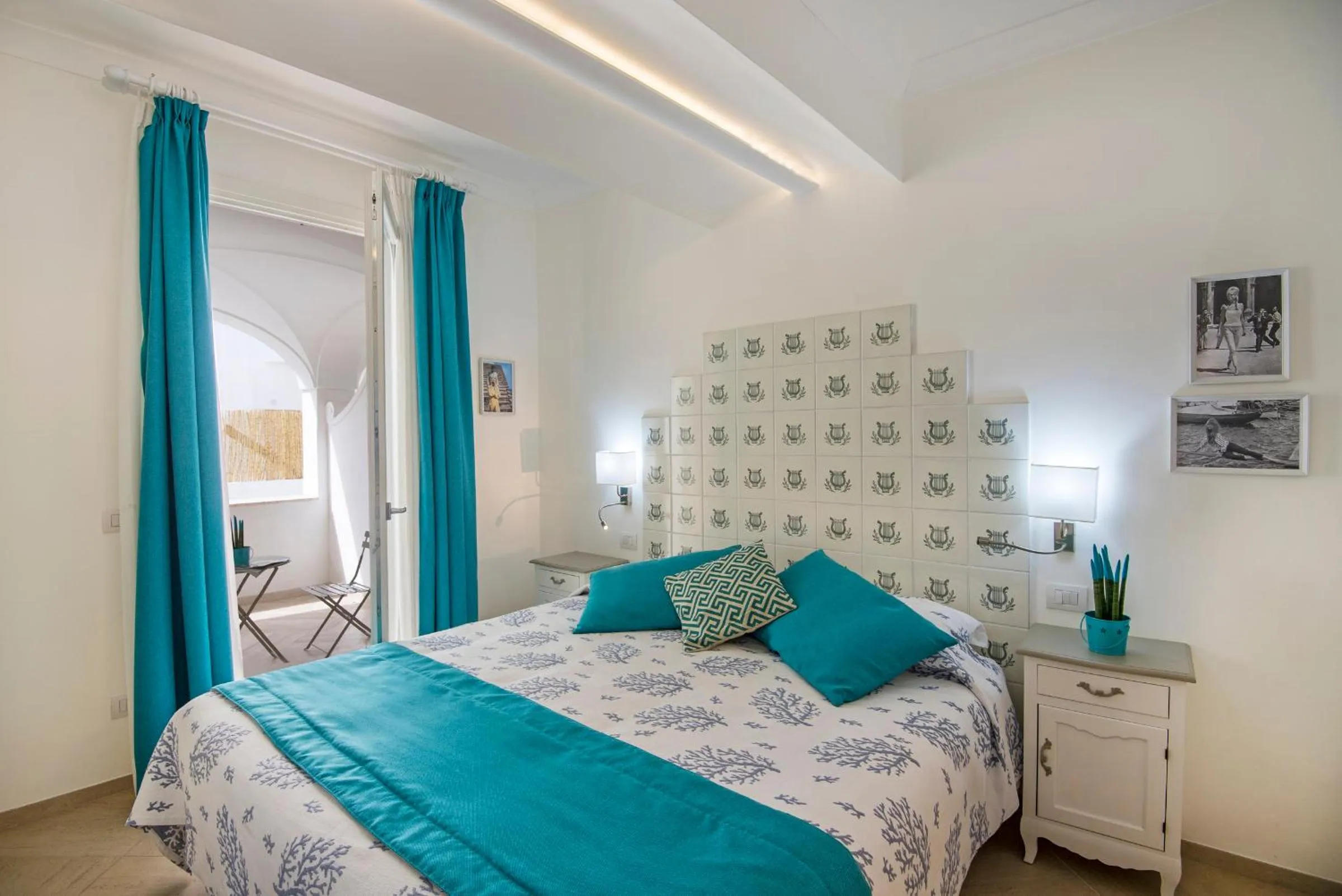 Bed in Villa Patrizi