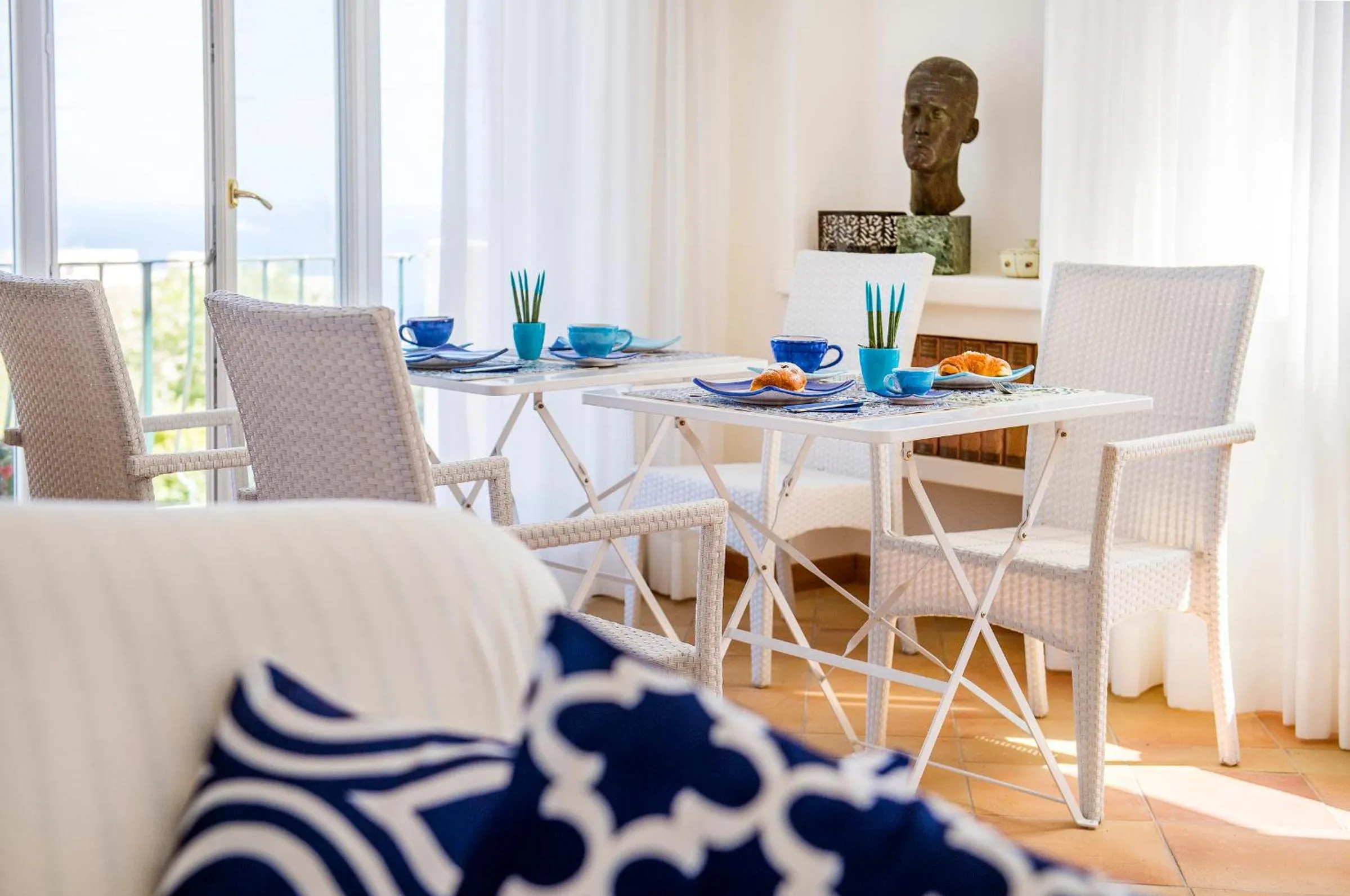 Living room in Villa Patrizi