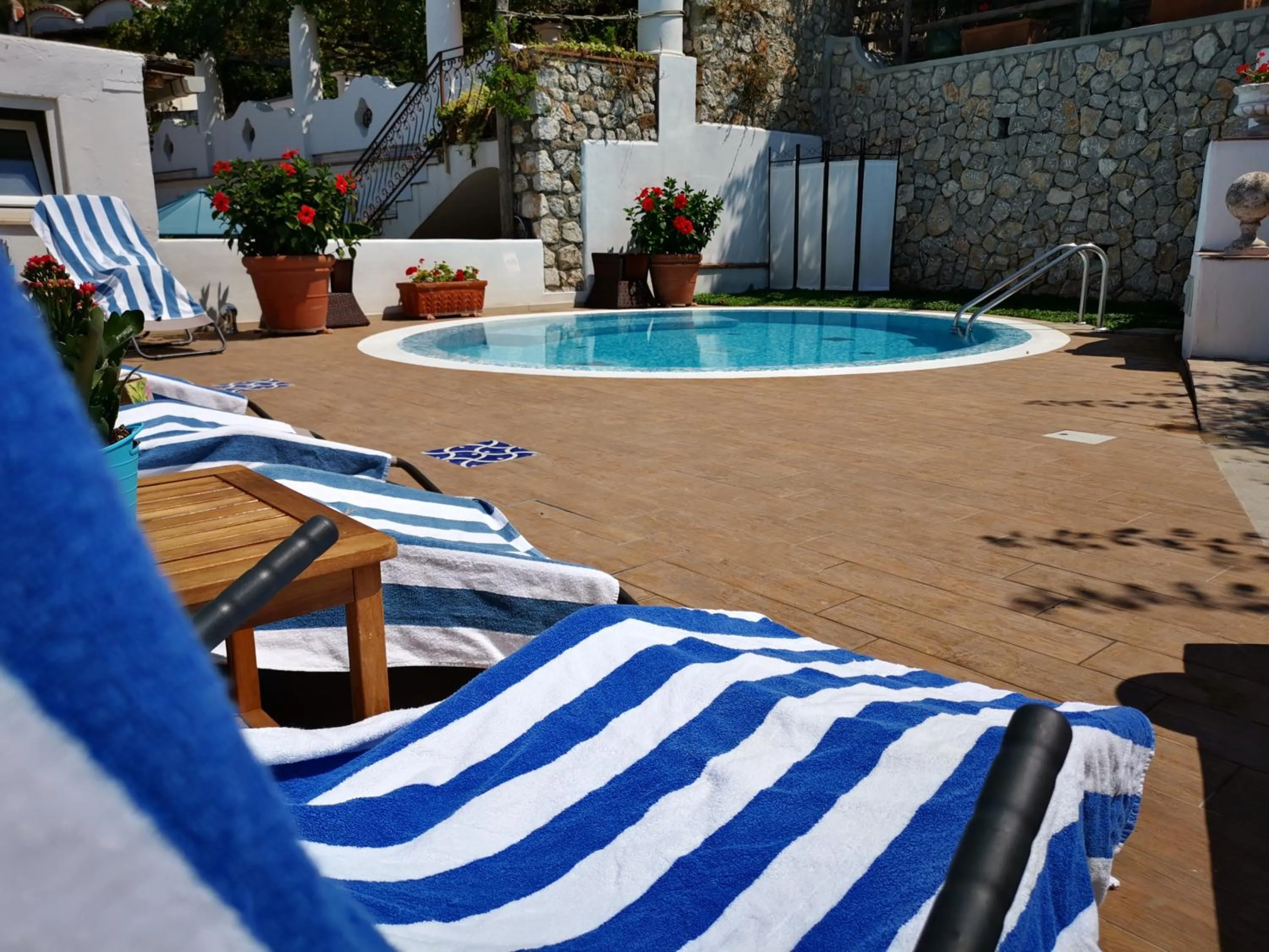 Swimming pool in Villa Patrizi