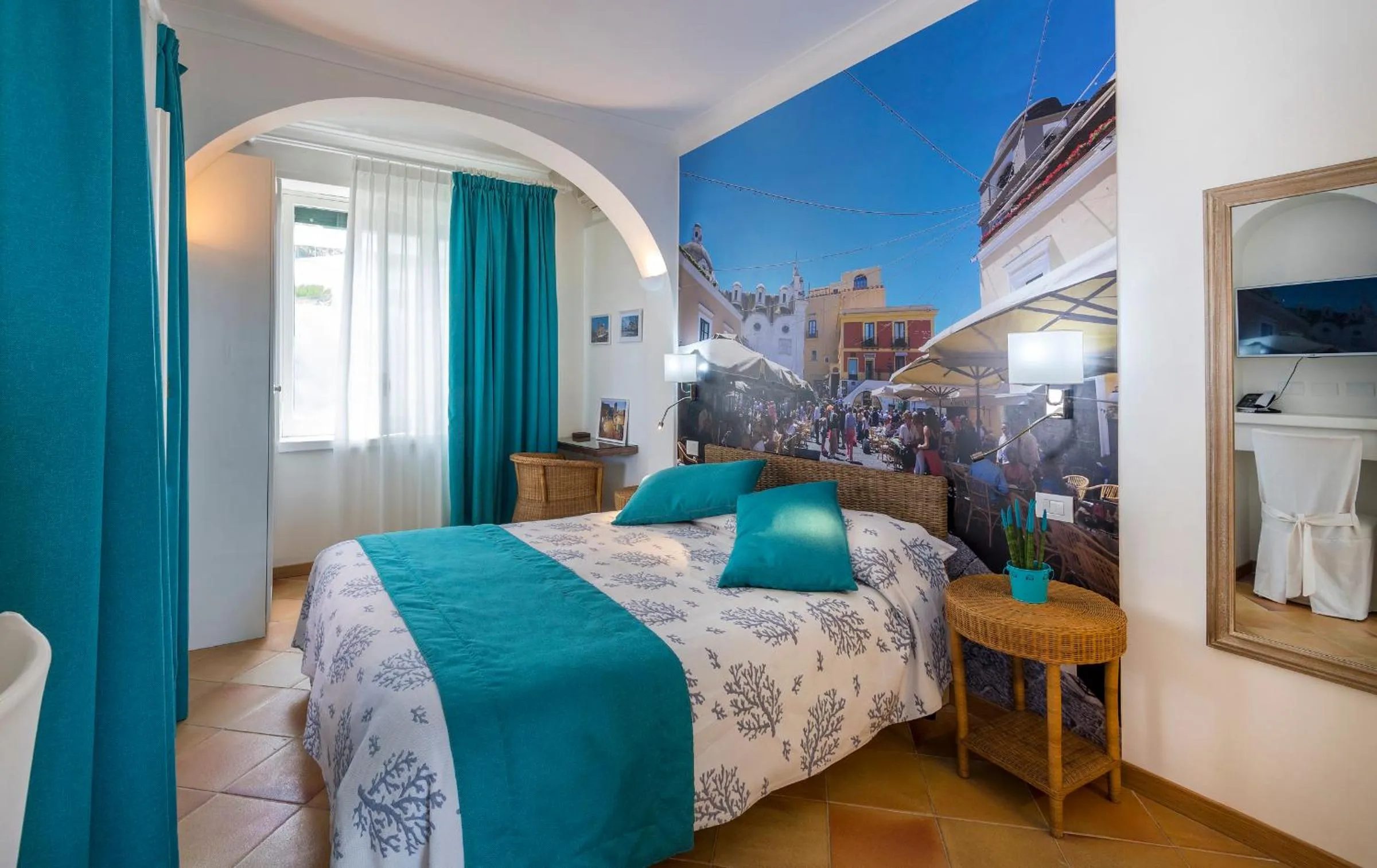 Bed in Villa Patrizi