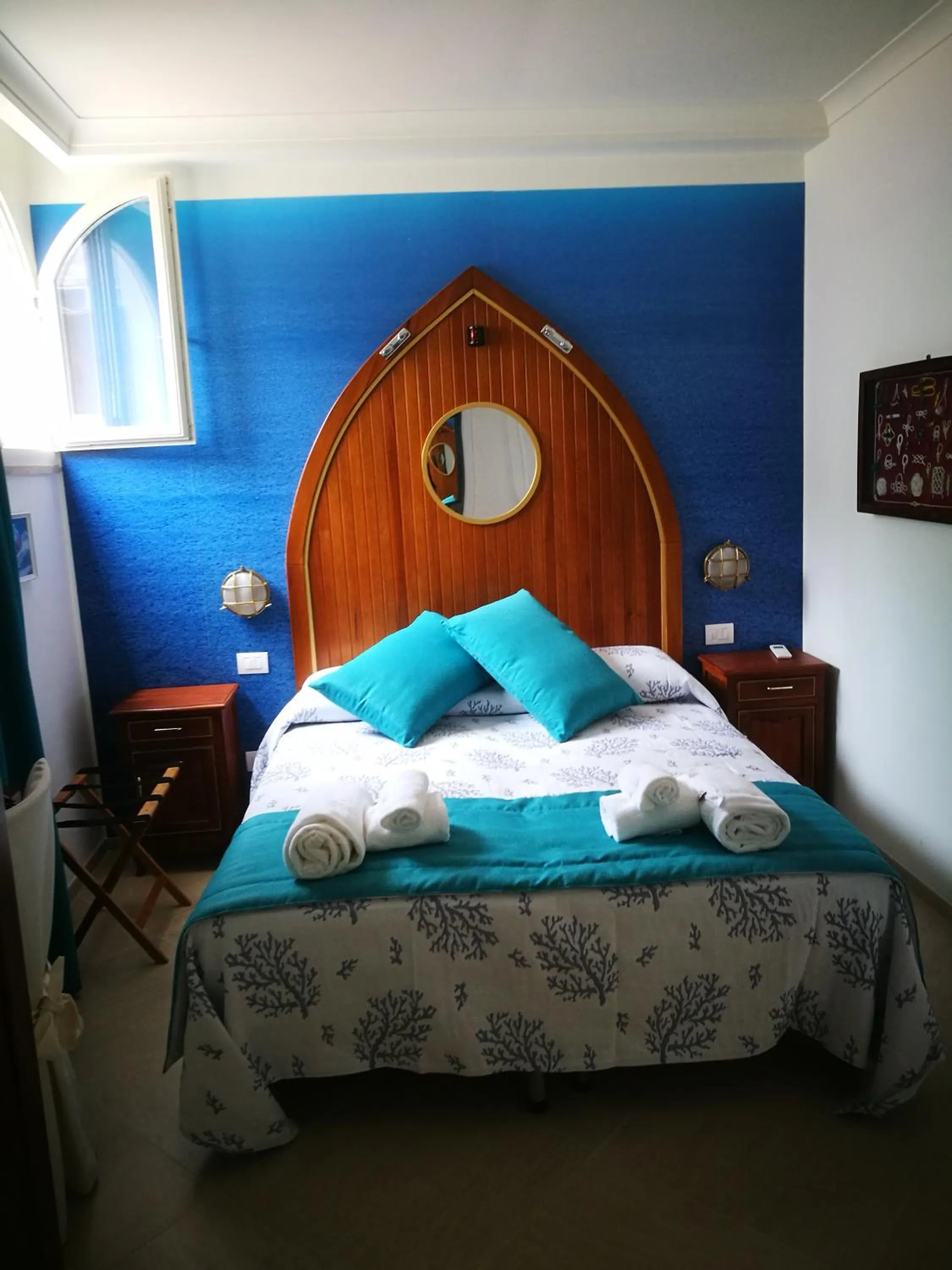 Bed in Villa Patrizi