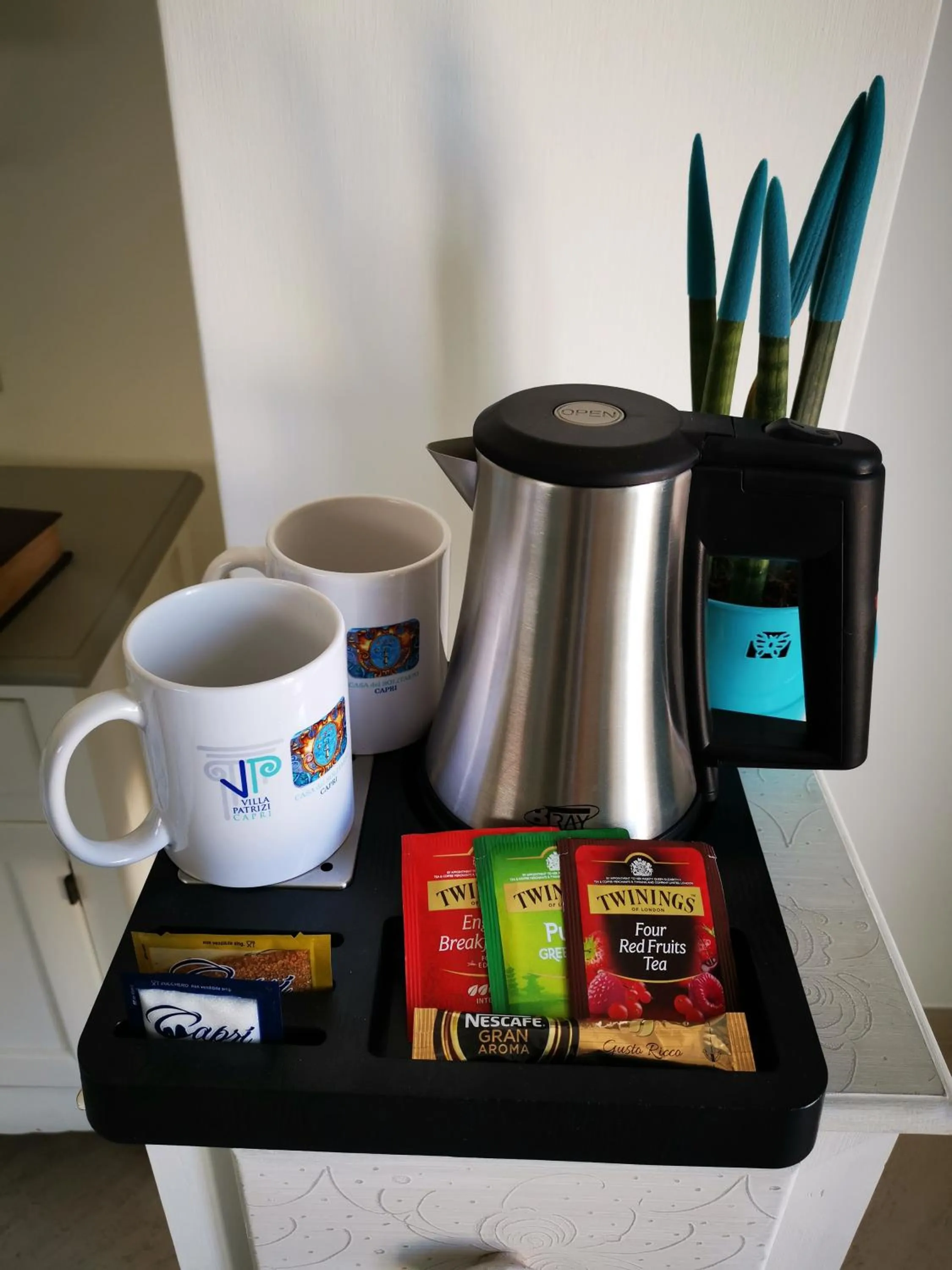 Drinks in Villa Patrizi