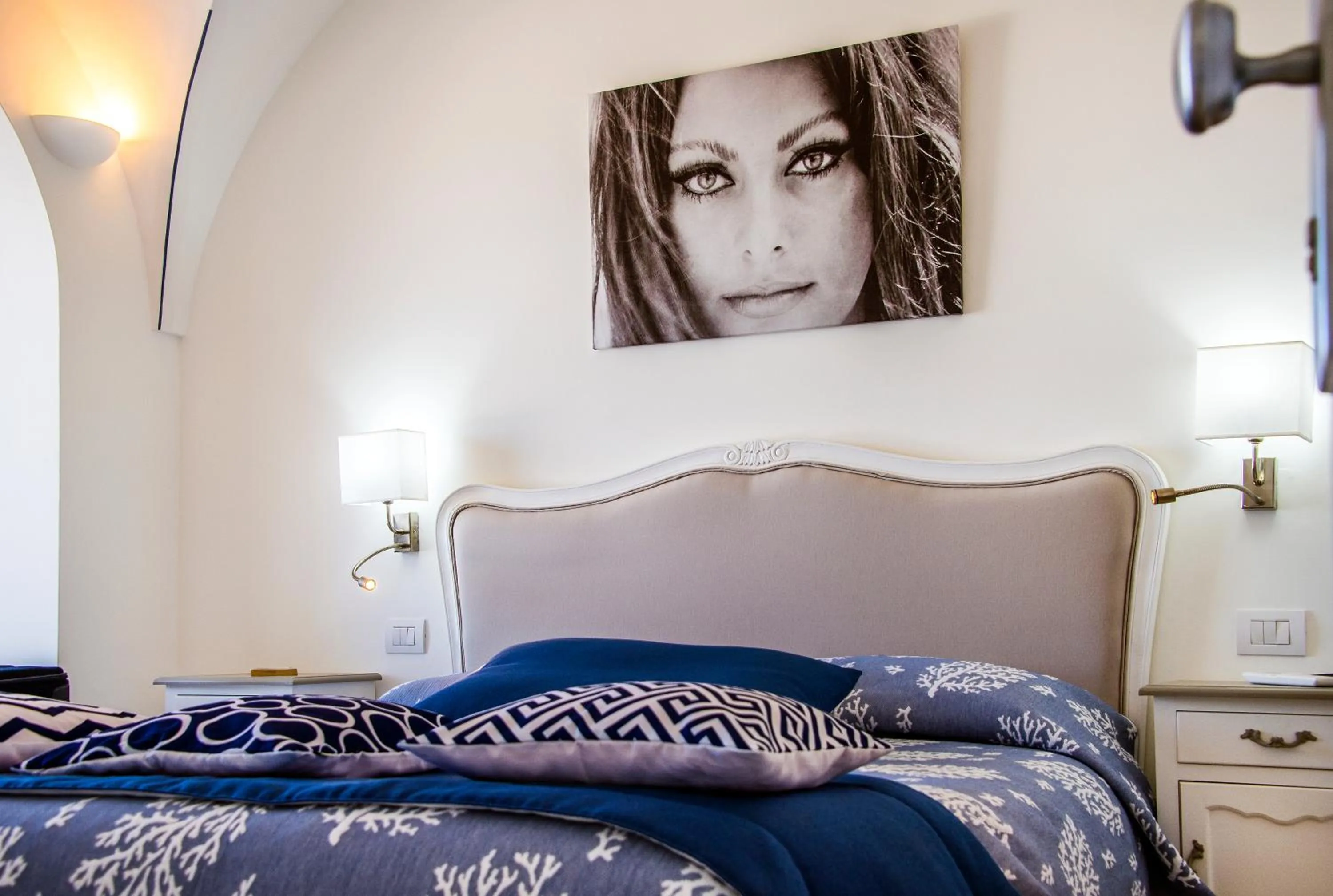 Bed in Villa Patrizi