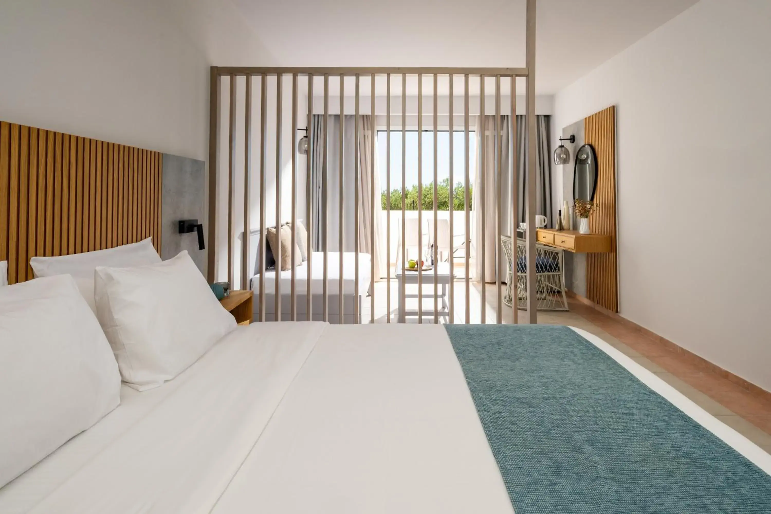 View (from property/room), Bed in Mare Village View (from property/room), Bed in Mare Village