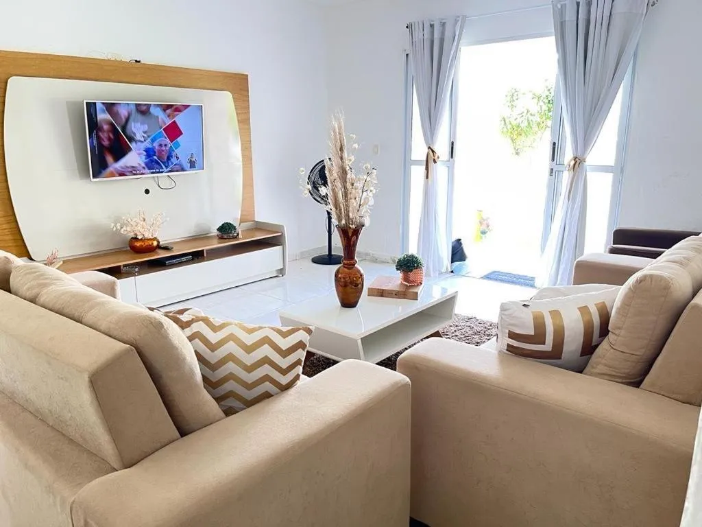 Living room in Casa em Porto de Galinhas