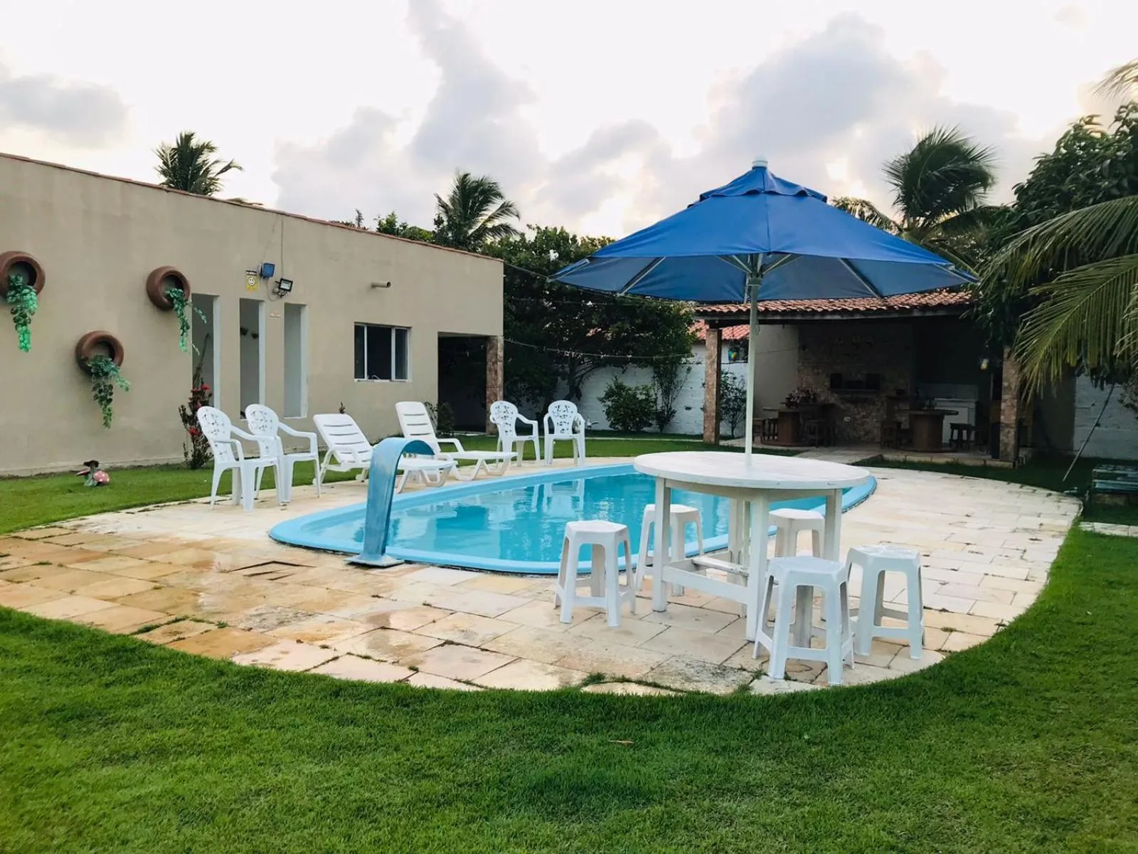 Patio in Casa em Porto de Galinhas