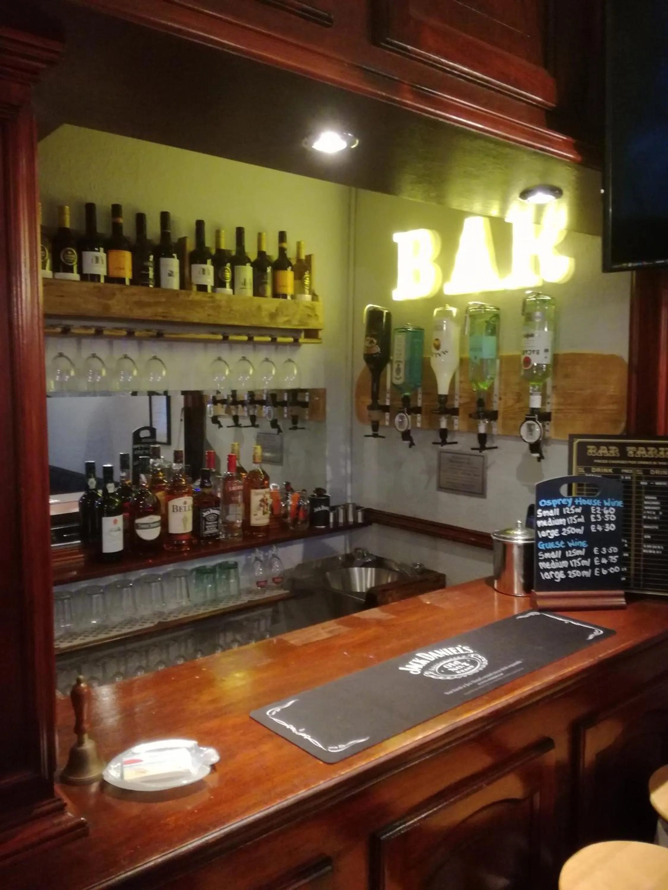 Lounge or bar in The Osprey Hotel