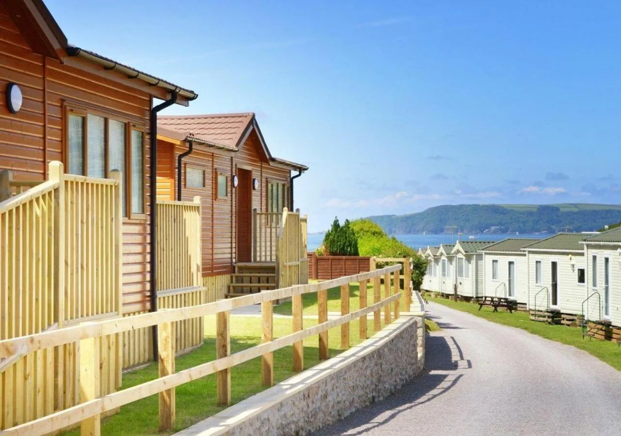 Facade/entrance in Bovisand Lodge Holiday Park, Beachside Location & Indoor Heated Pool