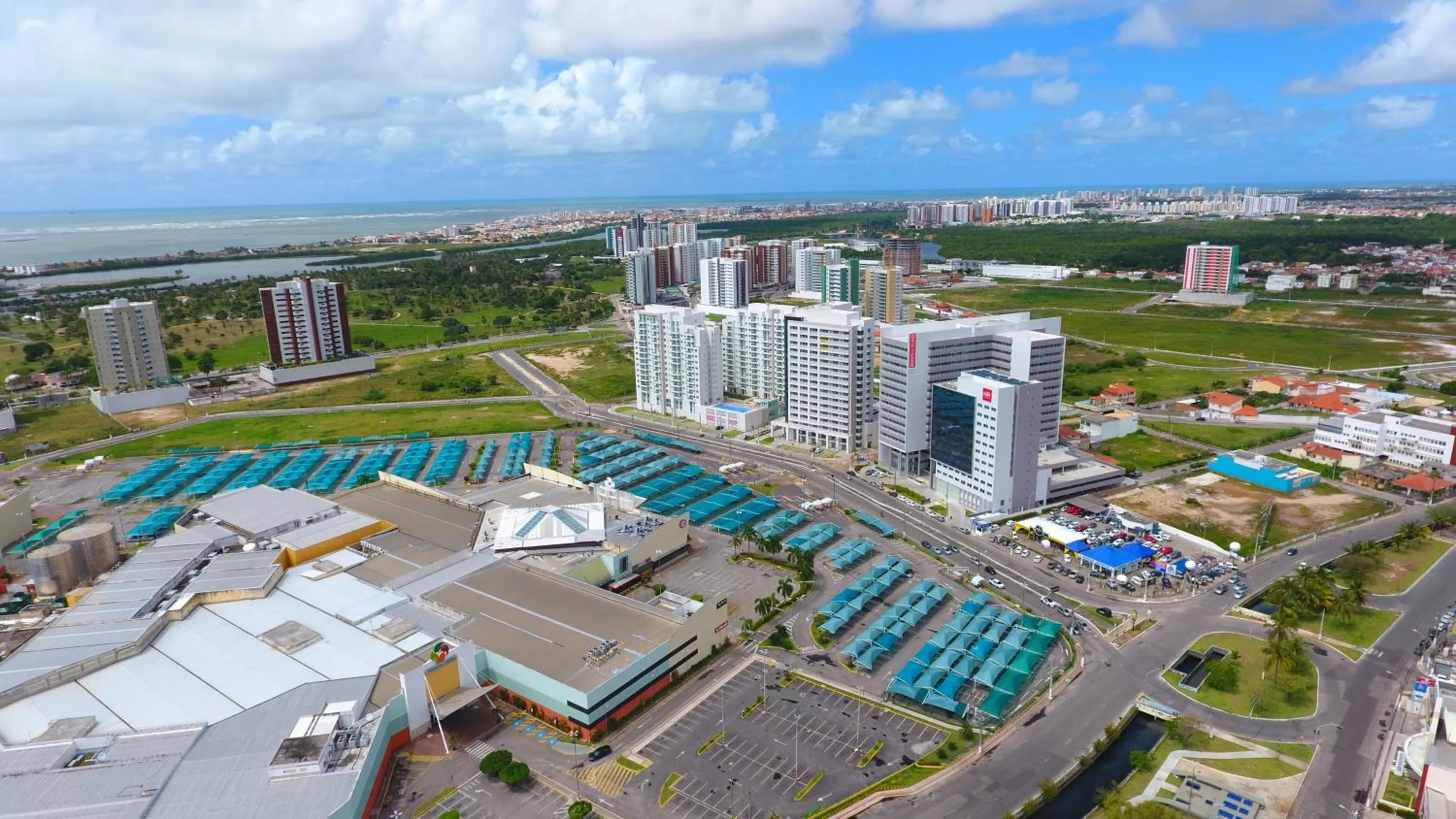 Bird's eye view in NB Hoteis