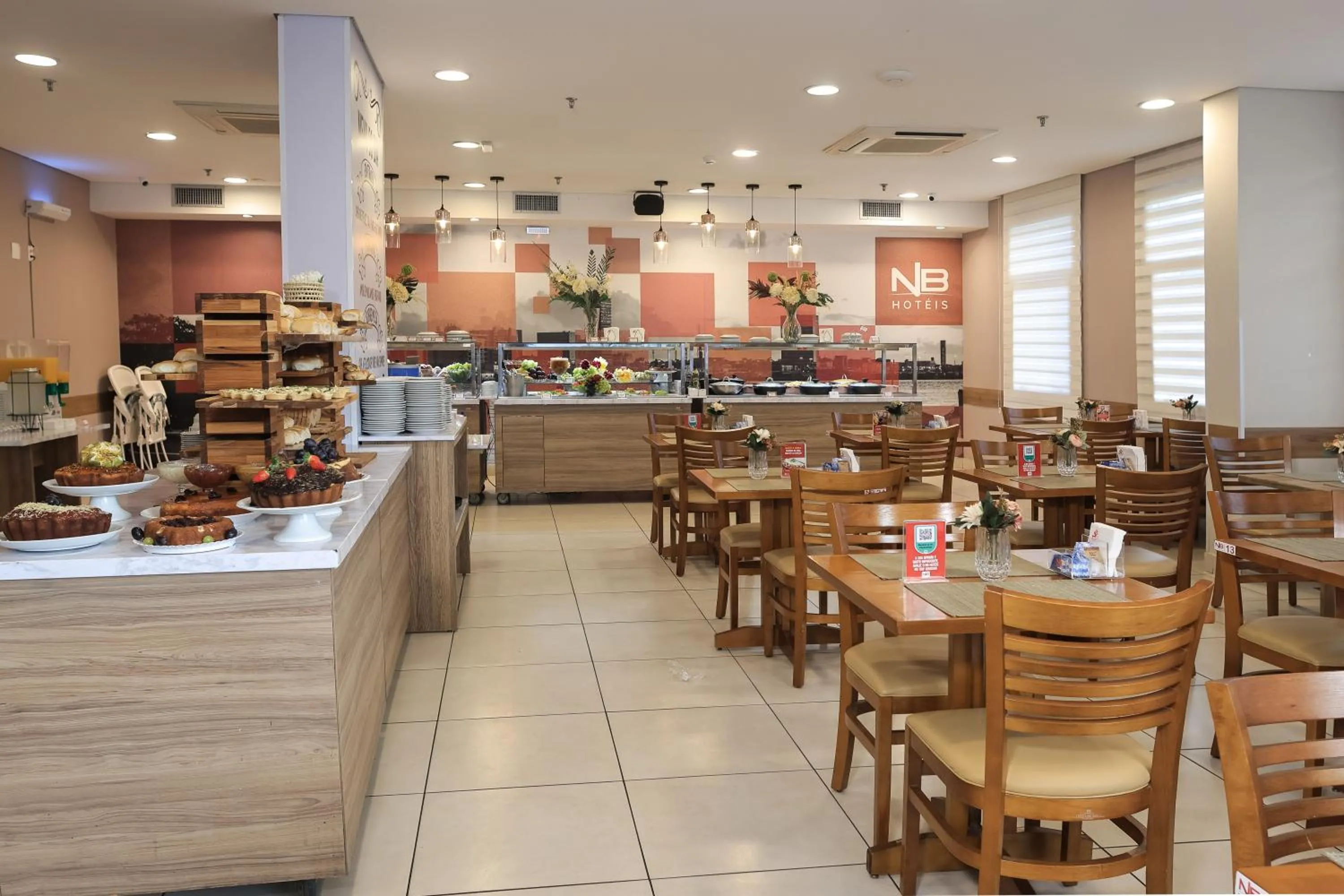 Buffet breakfast in NB Hoteis