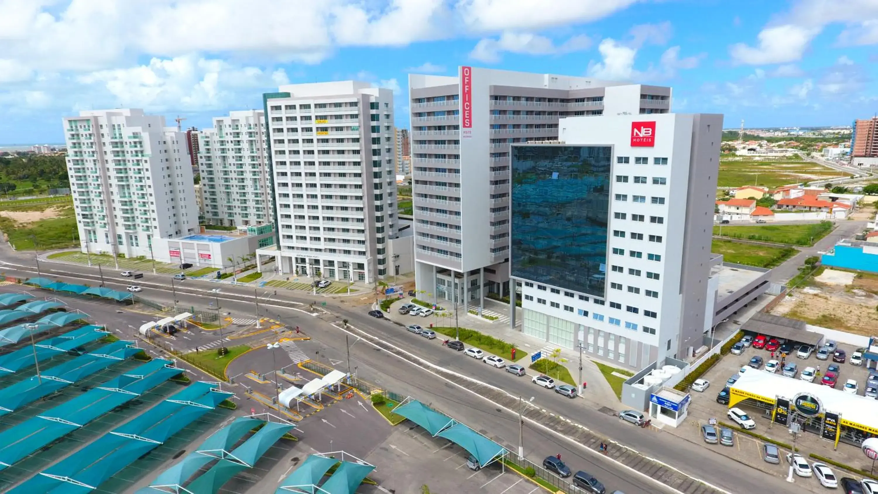 Property building in NB Hoteis Property building in NB Hoteis