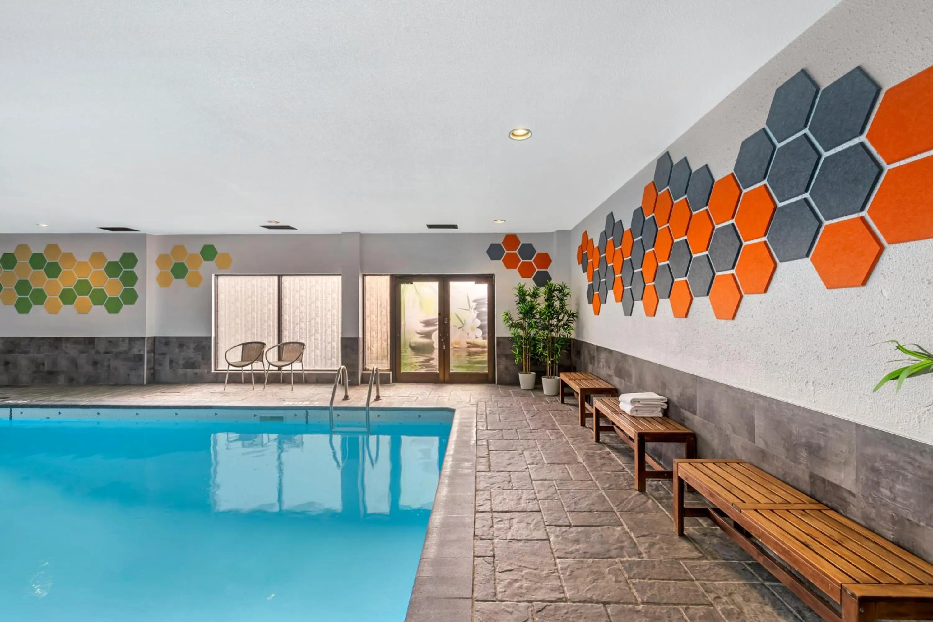 Pool view in Hotel Quartier, an Ascend Collection Hotel