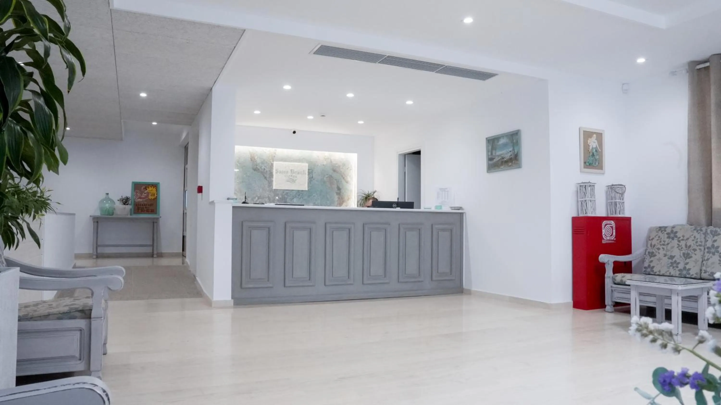 Lobby or reception in Sami Beach Hotel