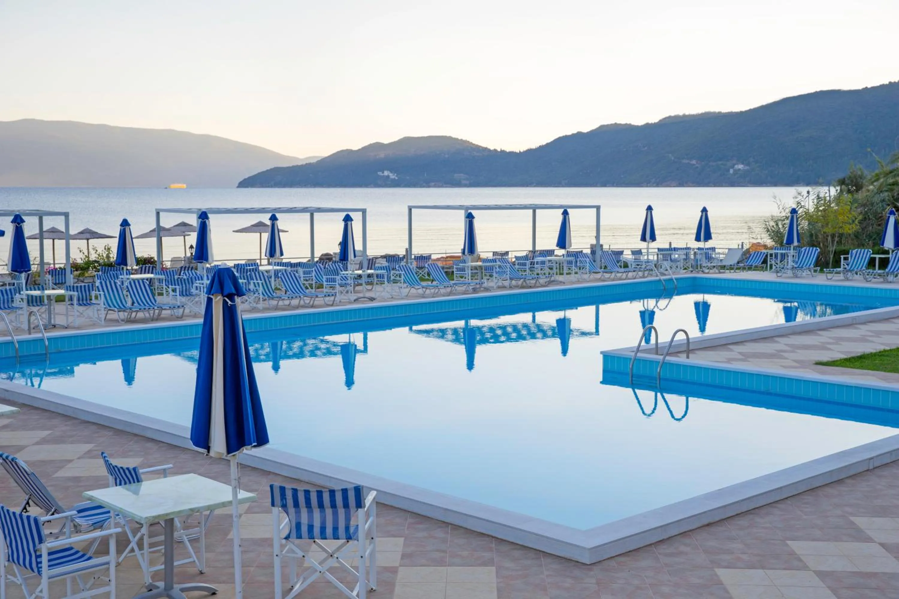 Swimming pool in Sami Beach Hotel