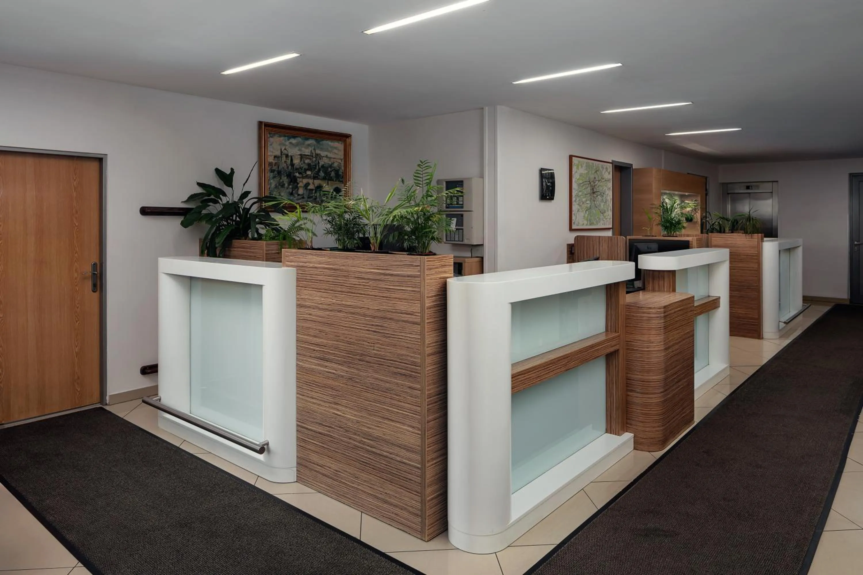 Lobby or reception in Hotel Ankora