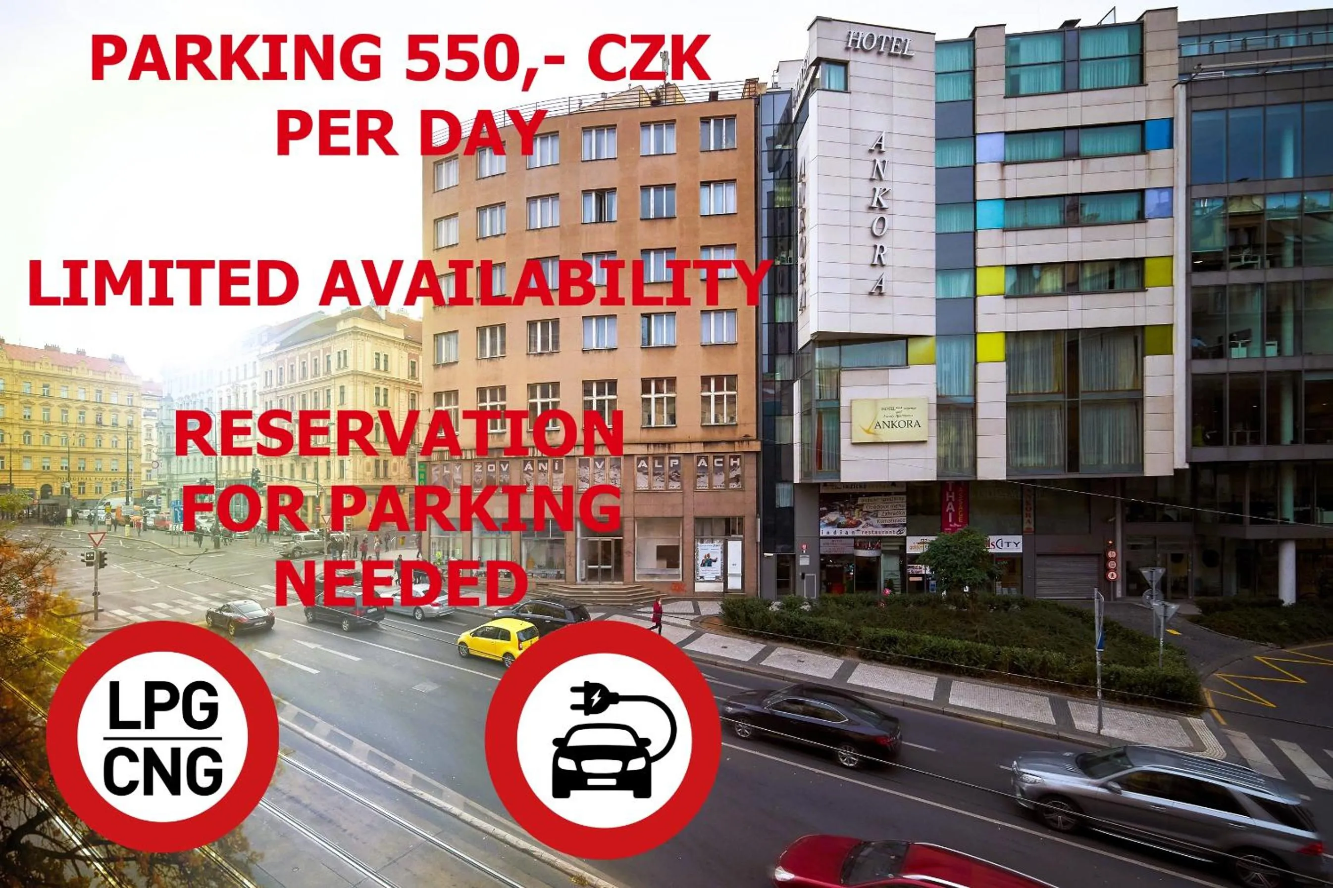 Parking in Hotel Ankora