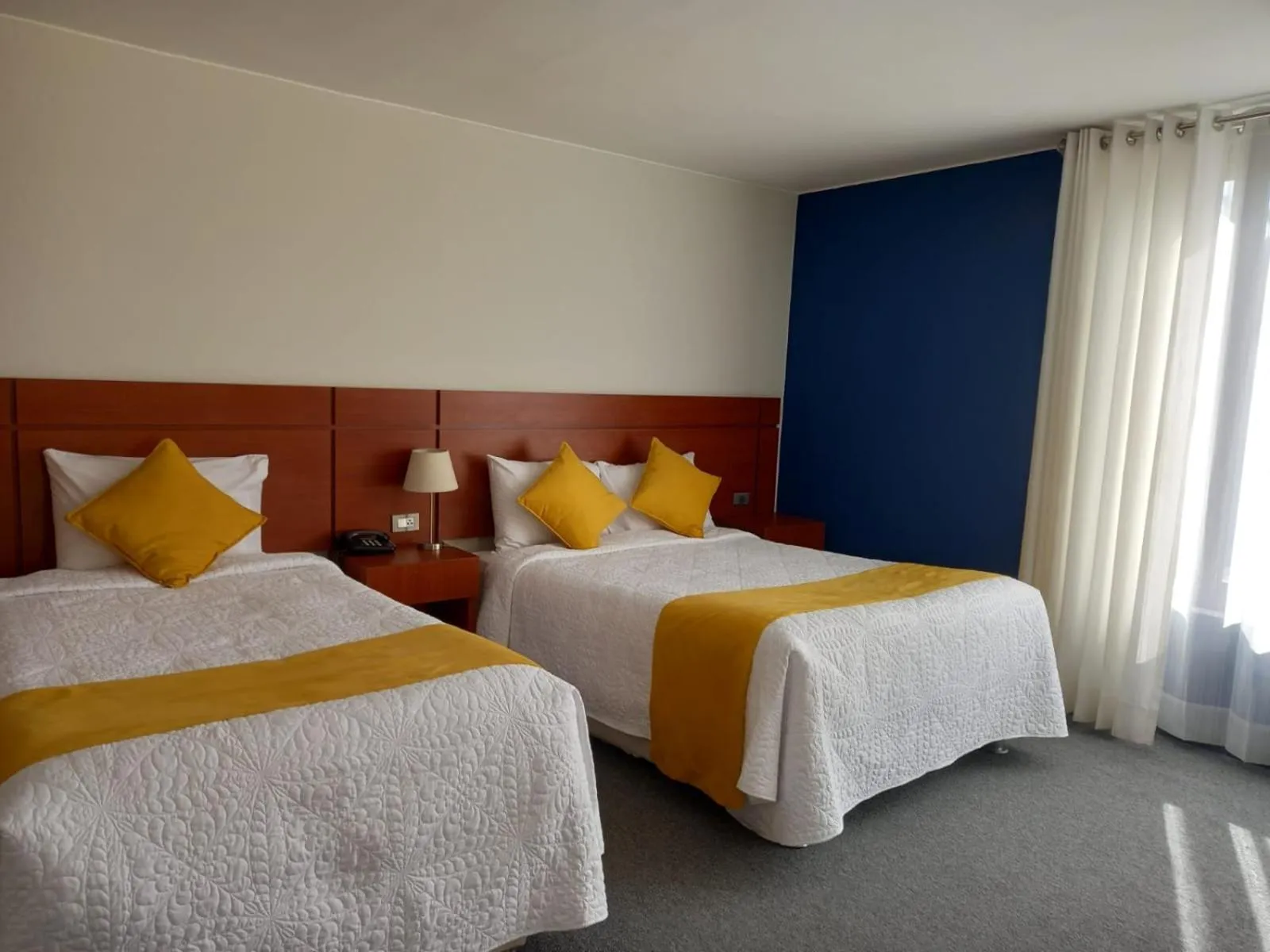 Bed in Hotel La Gruta