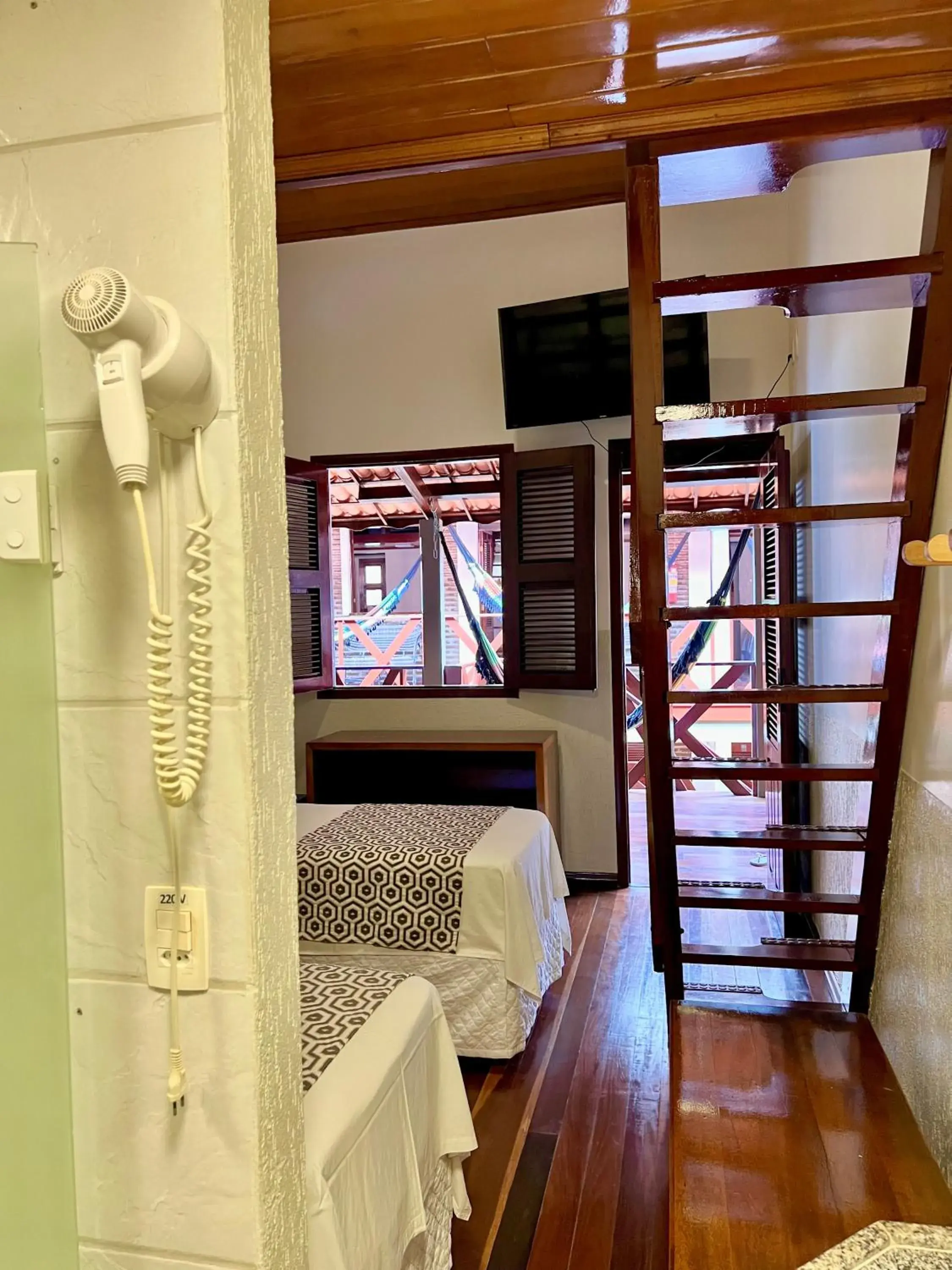 Bed in Rede Andrade Pousada do Norte Bed in Rede Andrade Pousada do Norte