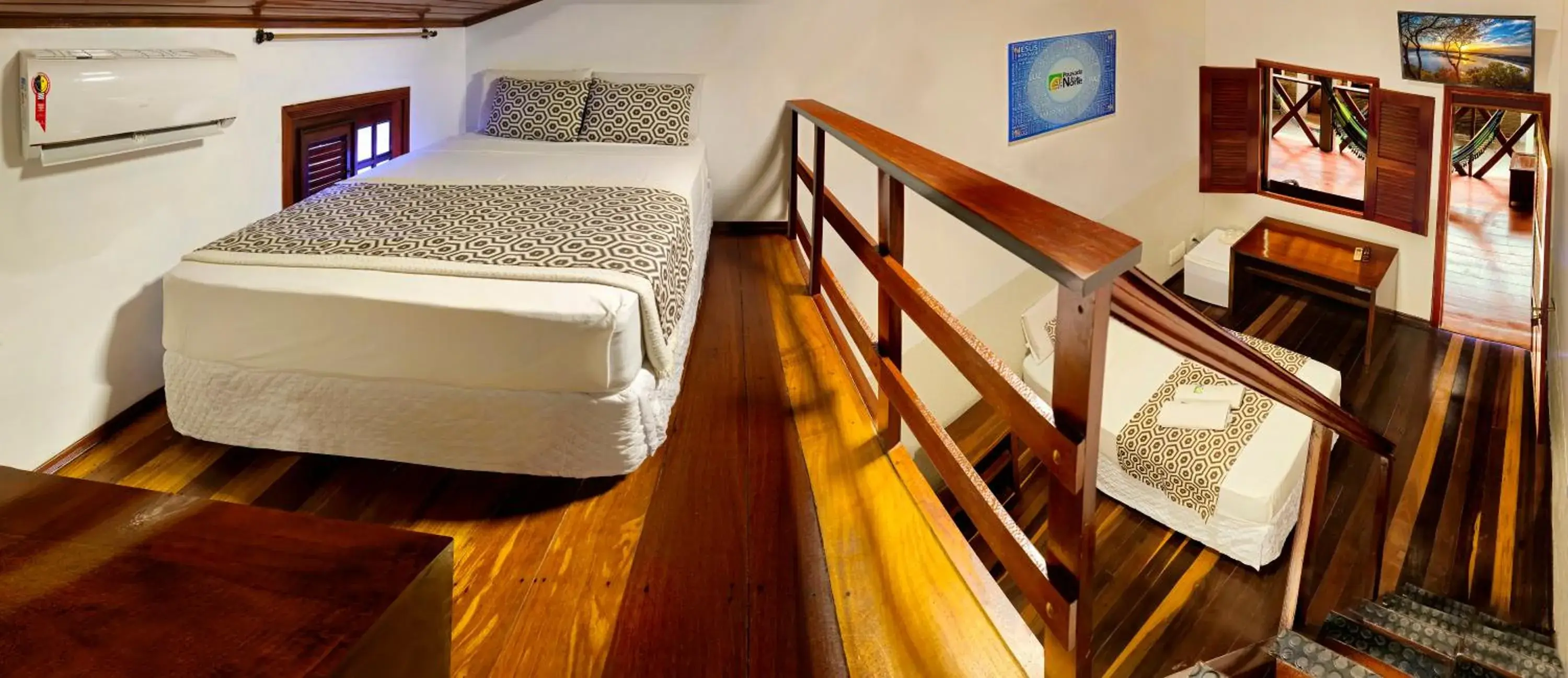 Family Room with Balcony in Pousada do Norte Family Room with Balcony in Pousada do Norte