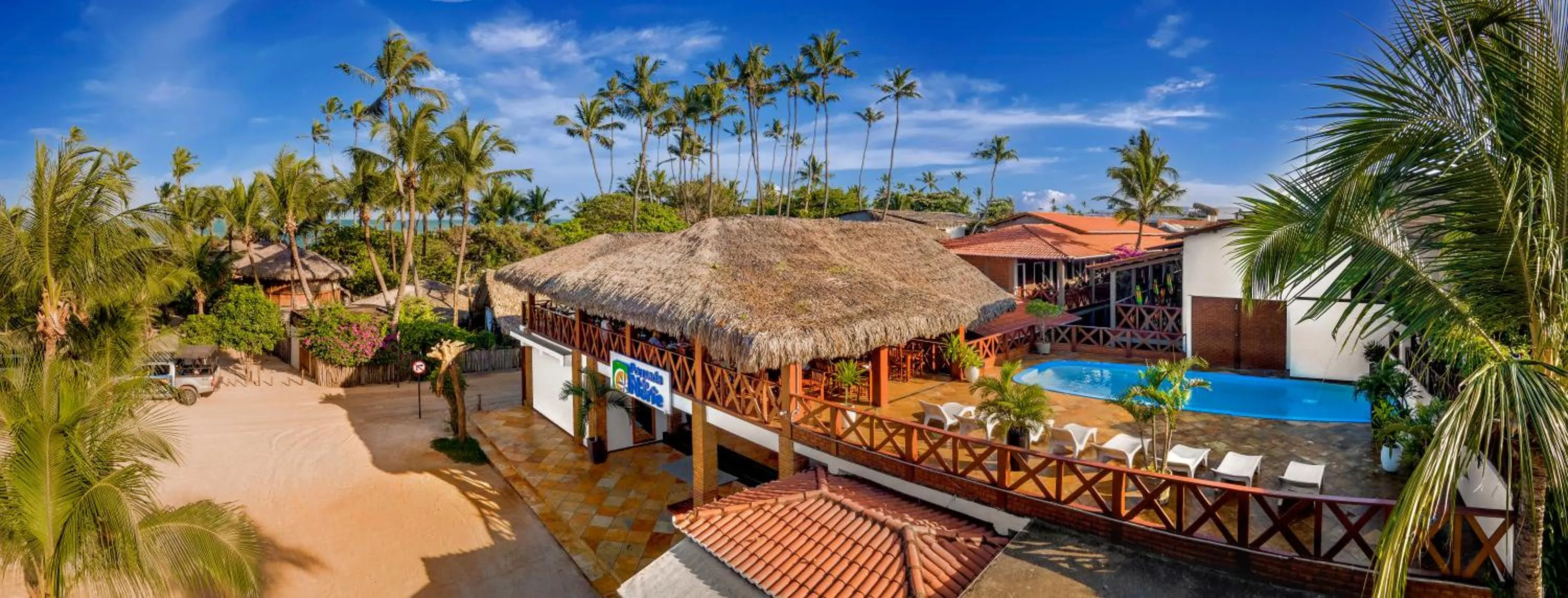 Bird's eye view in Pousada do Norte