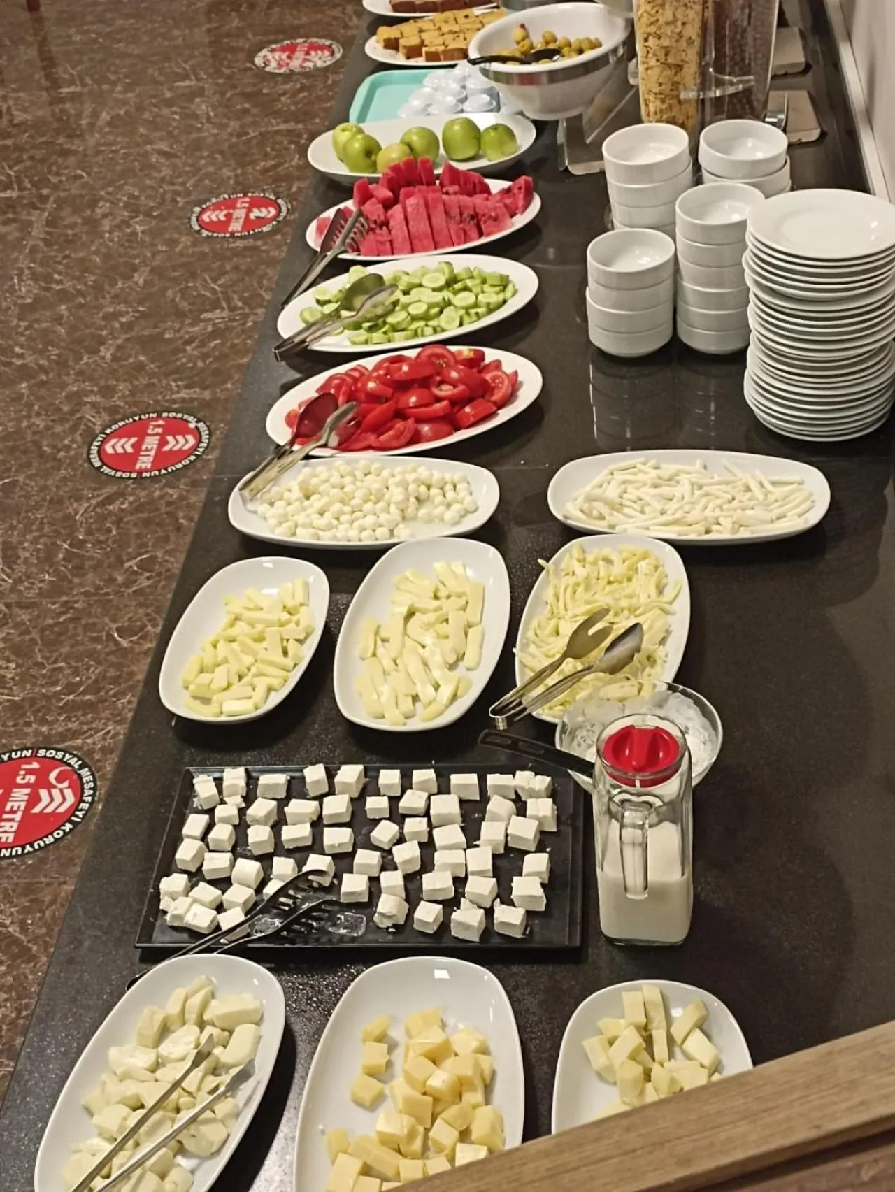 Buffet breakfast in Fatih Resadiye Hotel