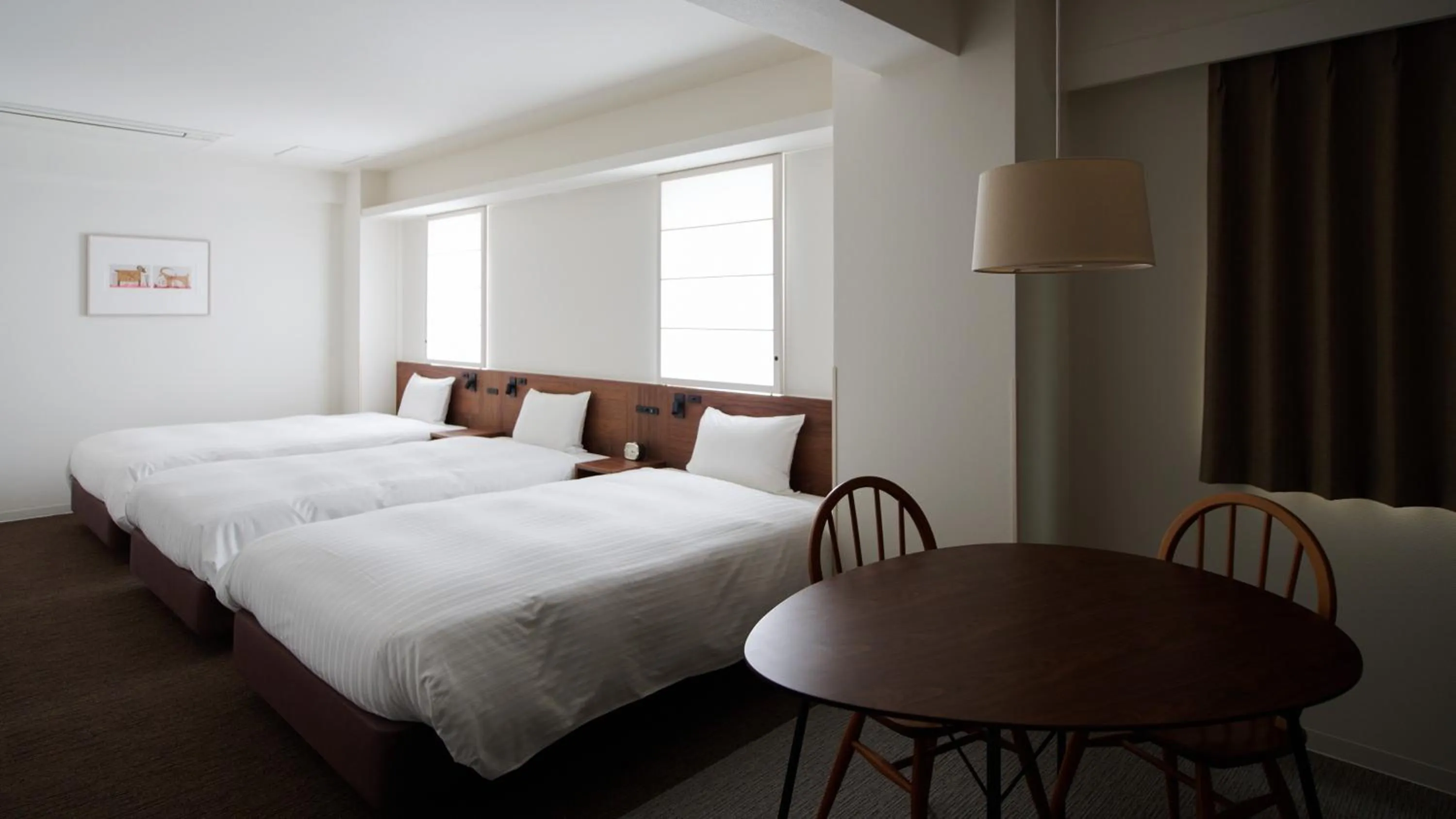 Photo of the whole room, Bed in Shin-Osaka Station Hotel