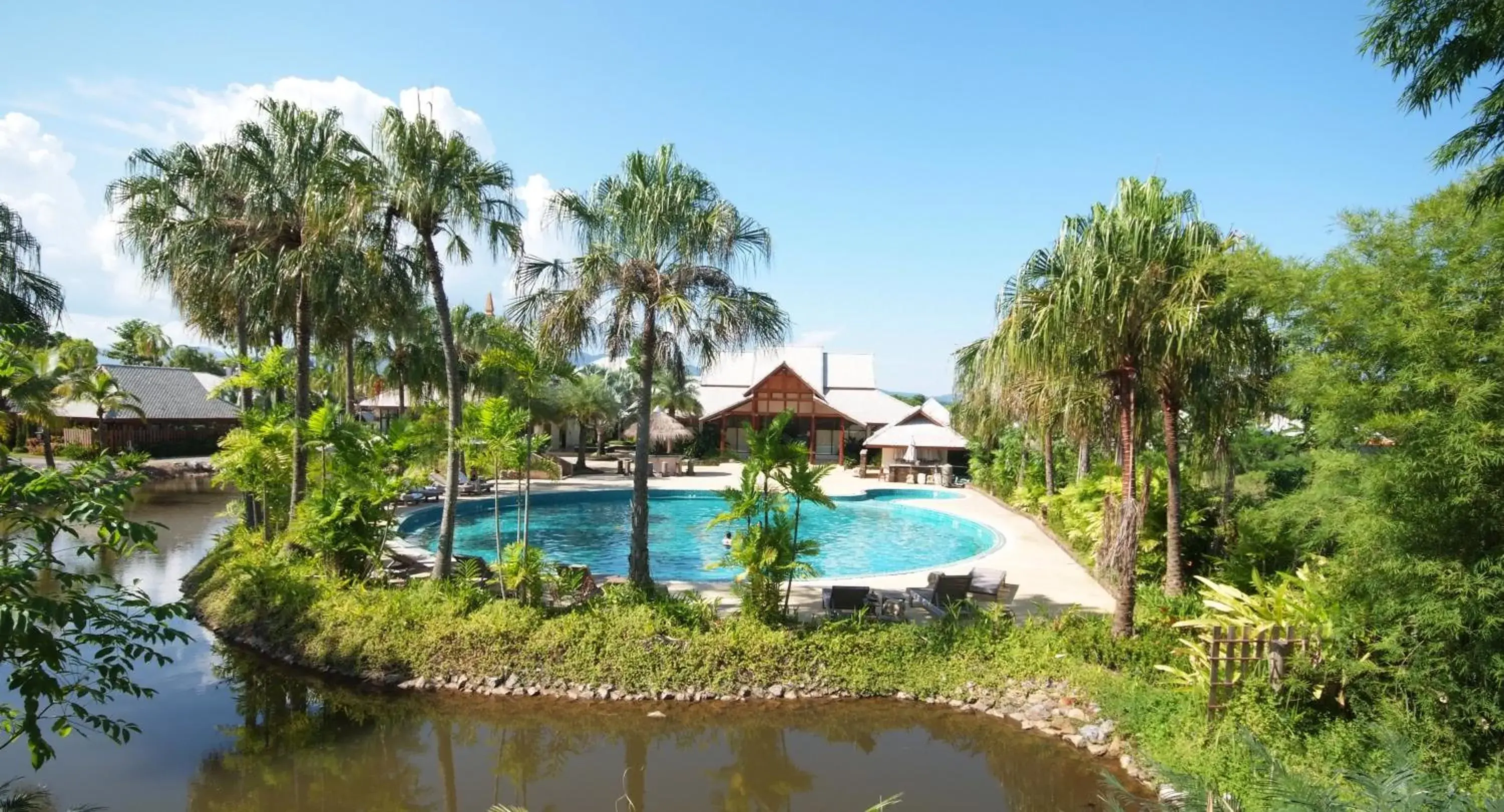 Swimming pool in Phowadol Resort Swimming pool in Phowadol Resort