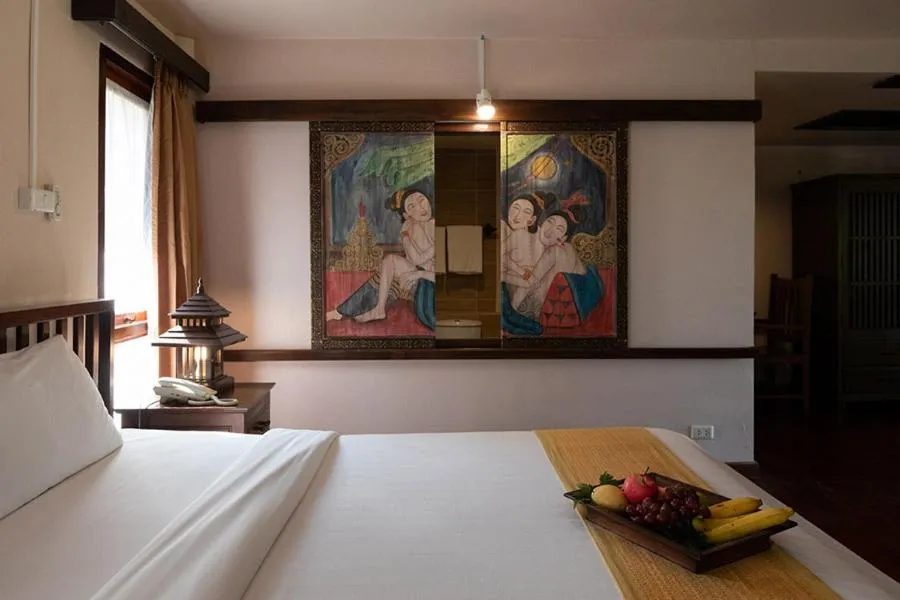 Bed in Phowadol Resort