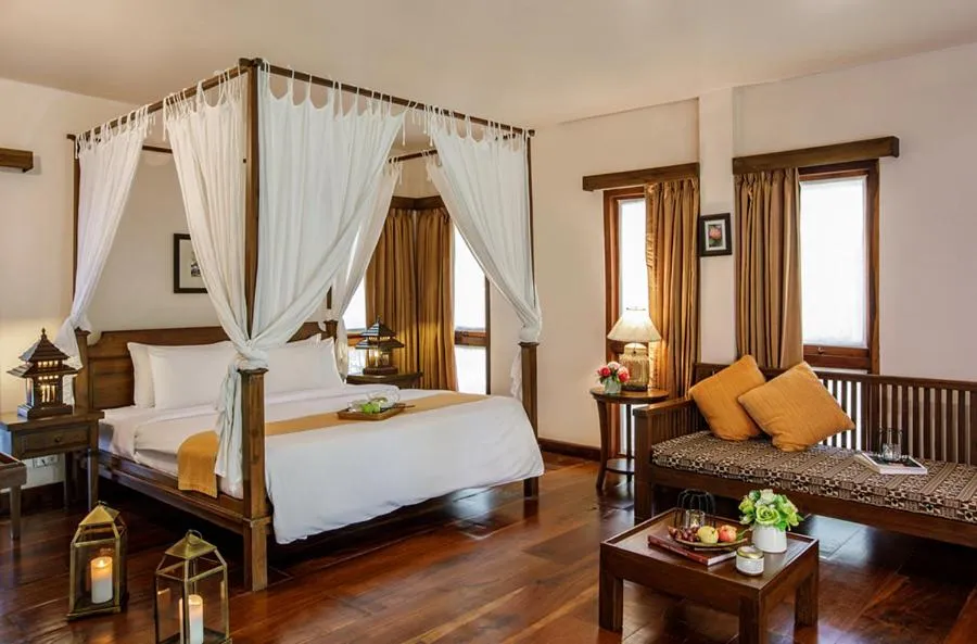 Bed in Phowadol Resort