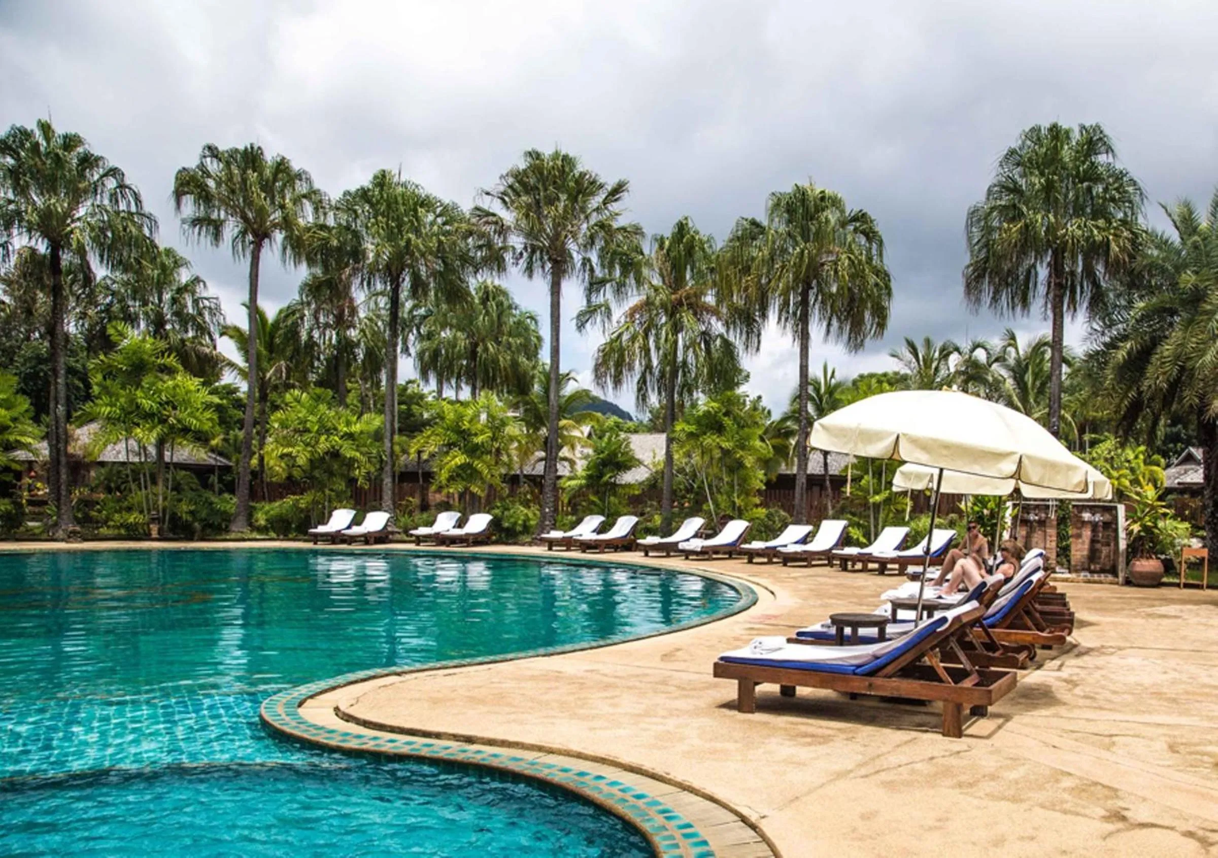 Swimming pool in Phowadol Resort