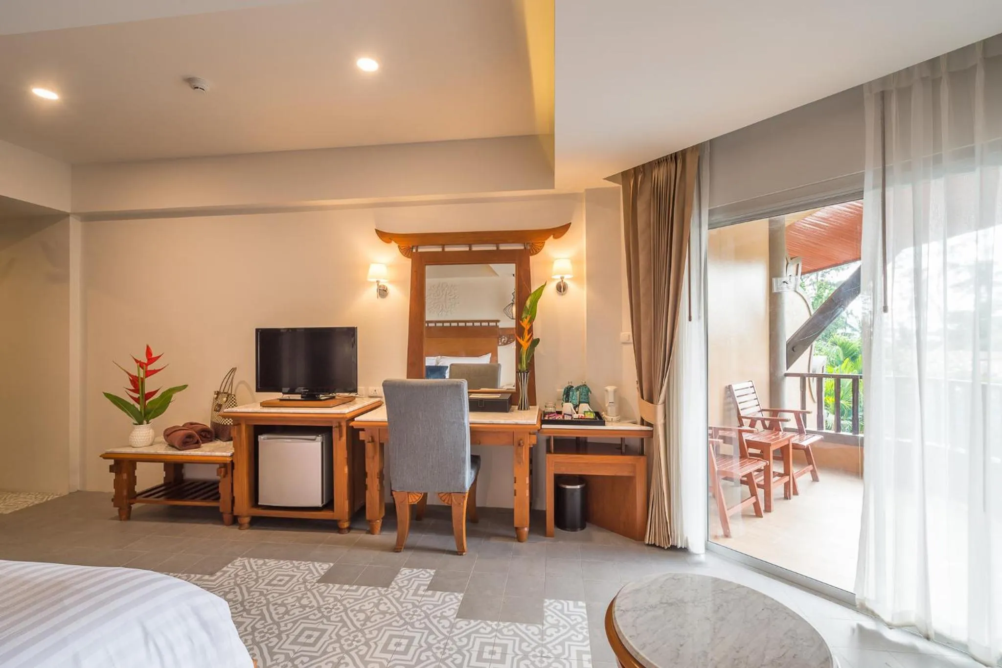 Bed in Aonang Princeville Villa Resort & Spa - GHA WellHotel-Halal Certified, Krabi, Thailand