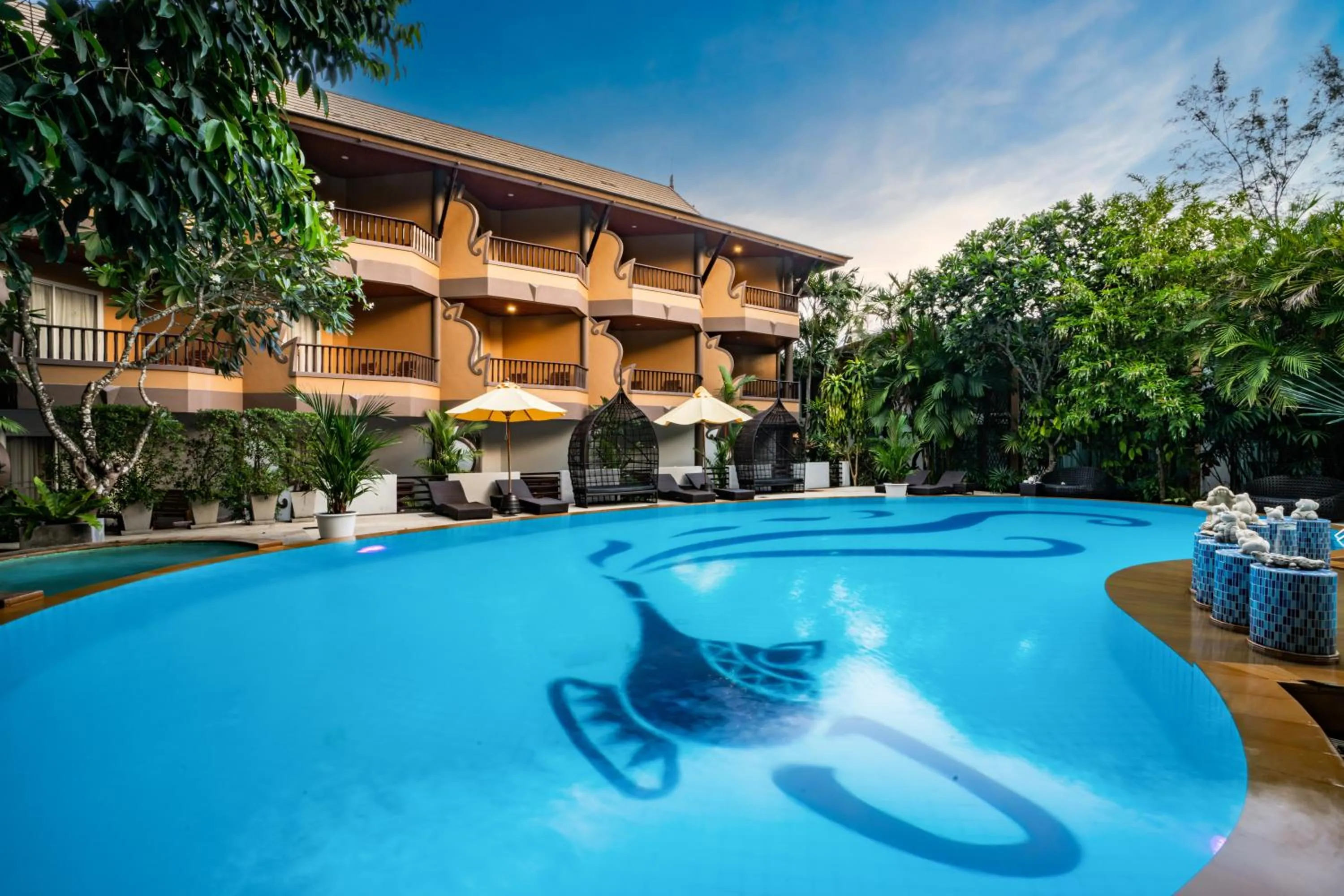 Swimming pool in Aonang Princeville Villa Resort & Spa - GHA WellHotel-Halal Certified, Krabi, Thailand