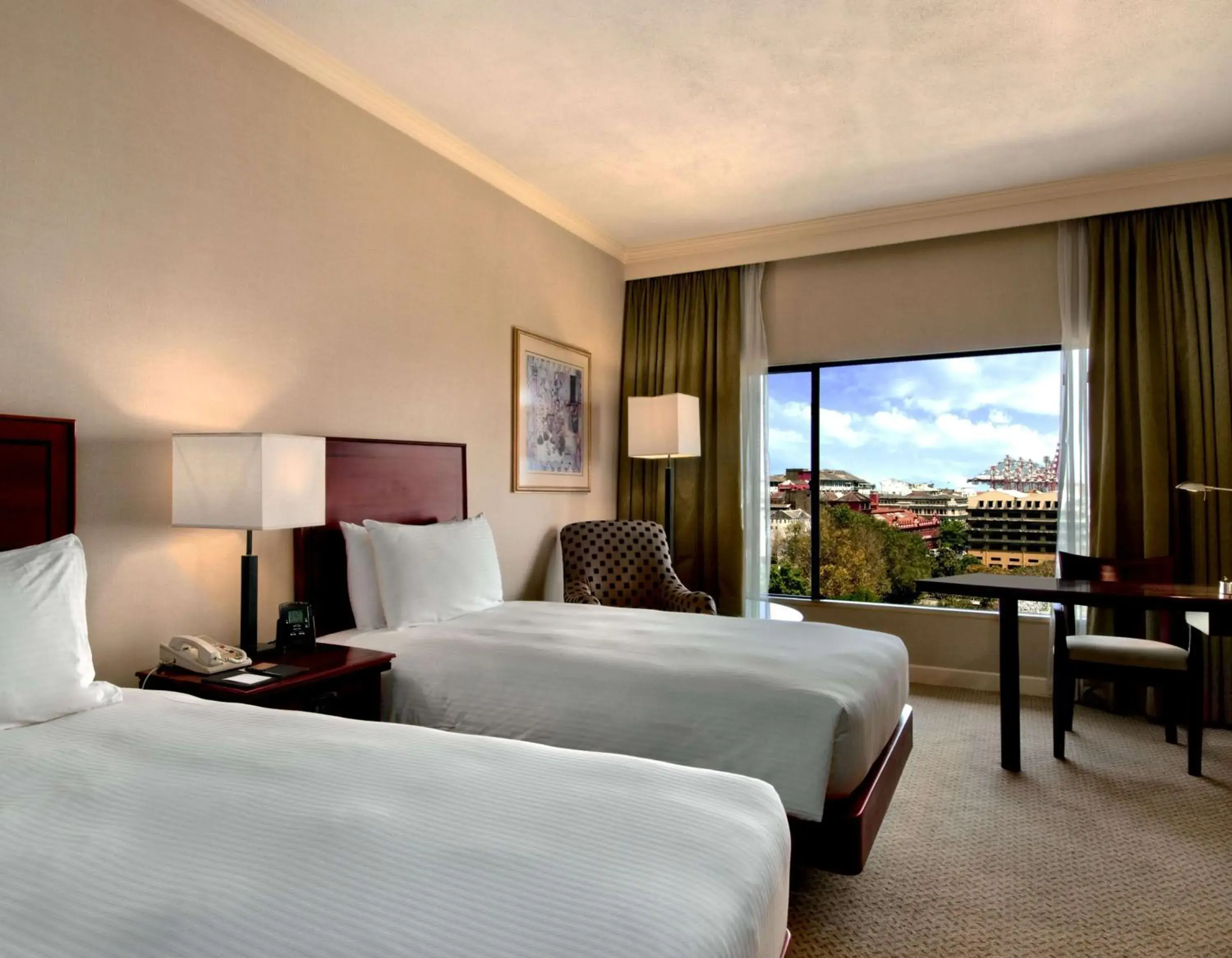 Bed in Hilton Colombo Hotel Bed in Hilton Colombo Hotel