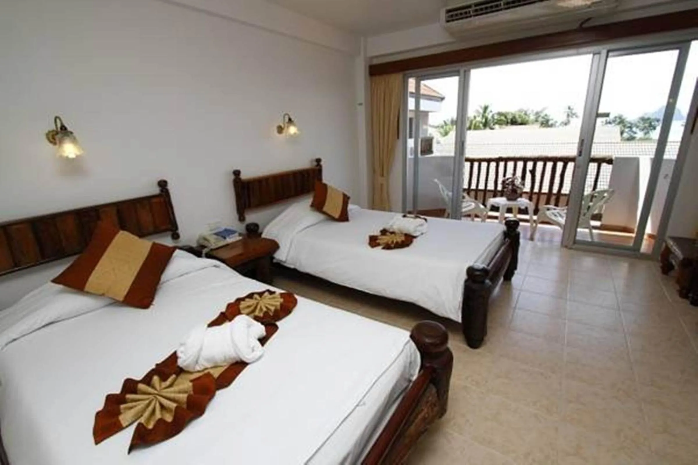 Bedroom, Bed in Aonang Sunset Hotel - SHA Extra Plus