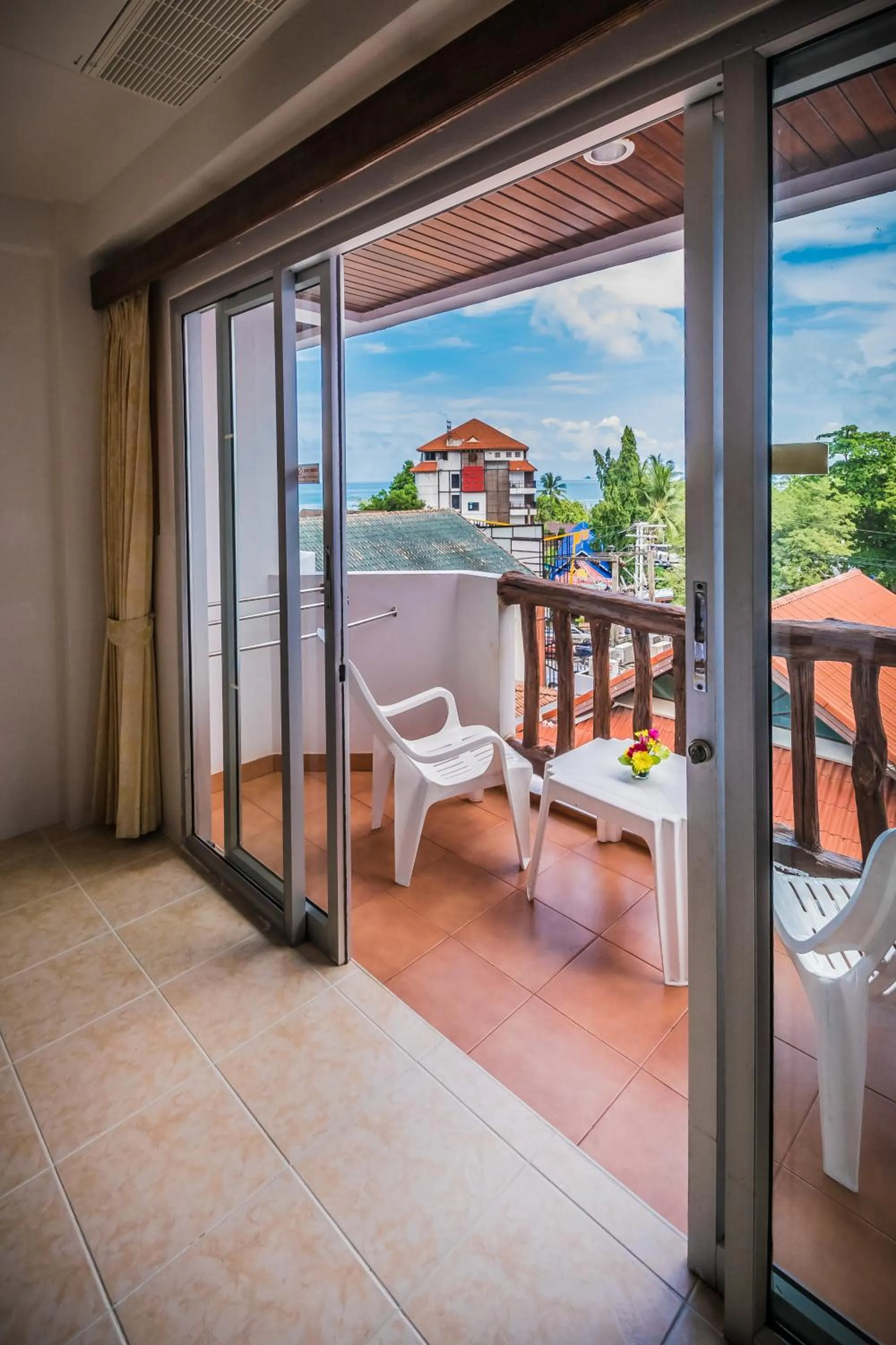 Balcony/Terrace in Aonang Sunset Hotel - SHA Extra Plus